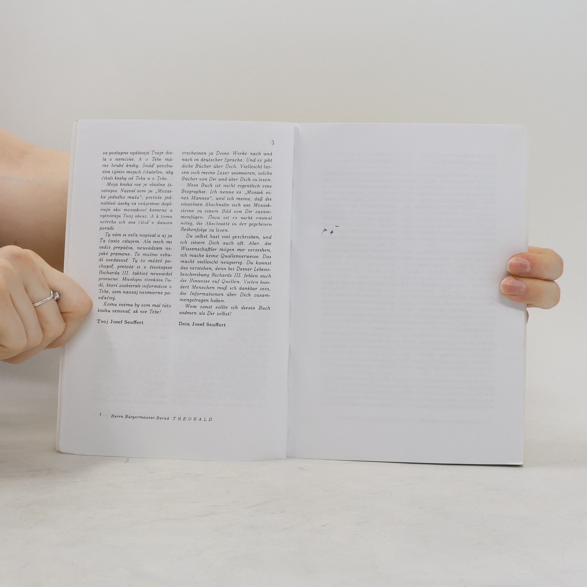 Collectif d'auteurs Thomas Morus: Mozaika jedného muža. Mosaik eines Mannes