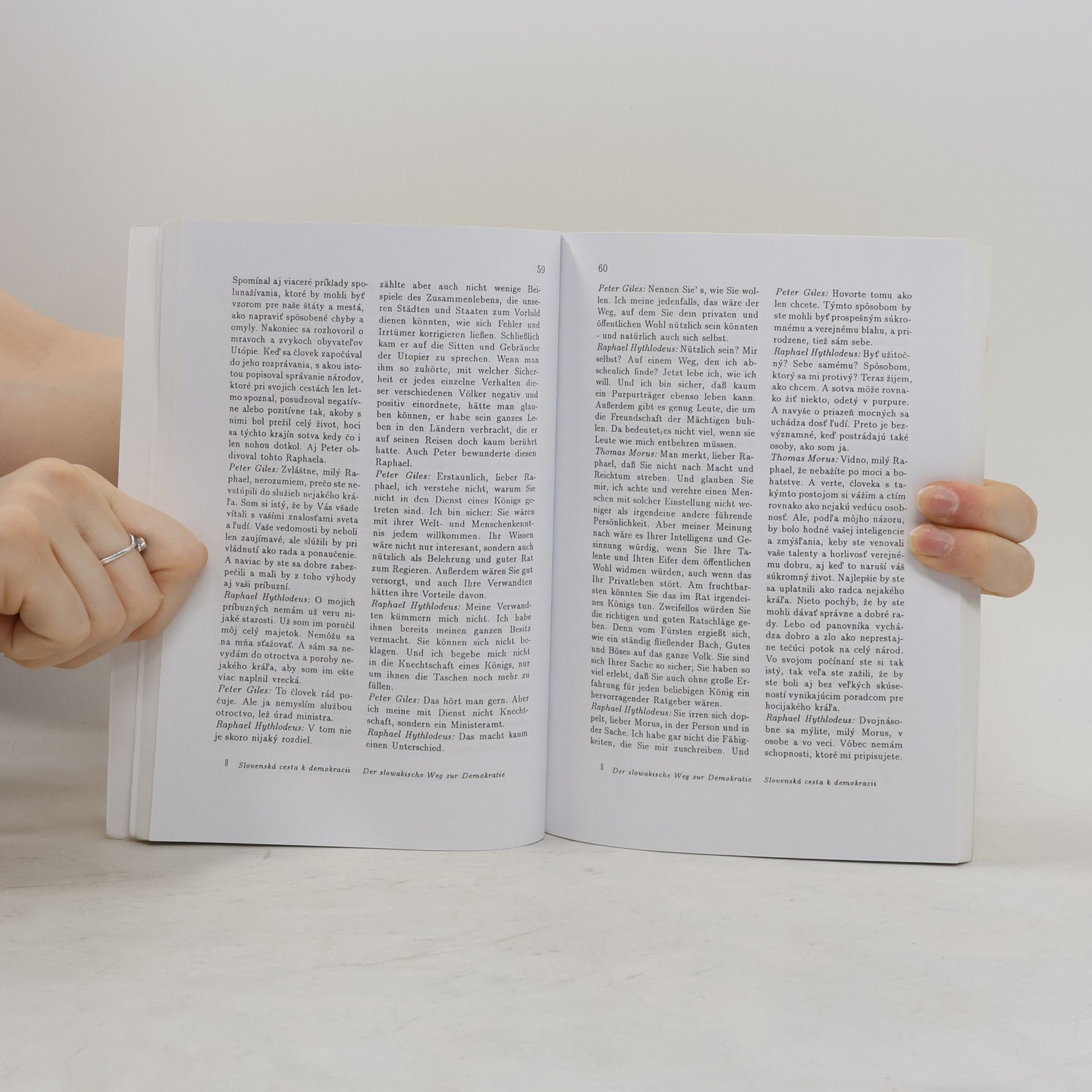 Collectif d'auteurs Thomas Morus: Mozaika jedného muža. Mosaik eines Mannes