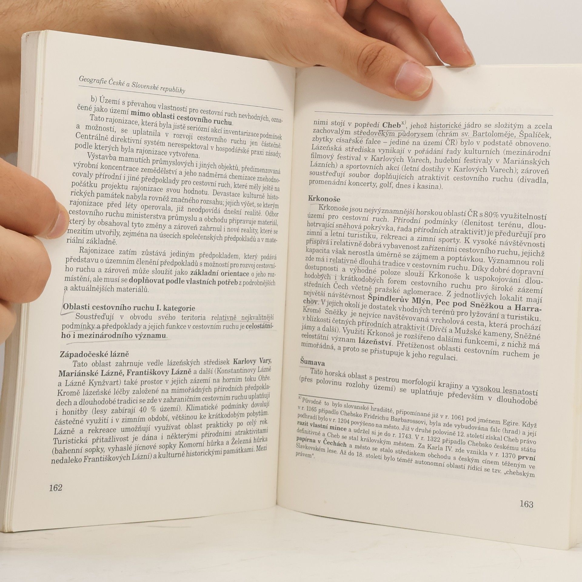 Václav Hrala Geografie cestovního ruchu