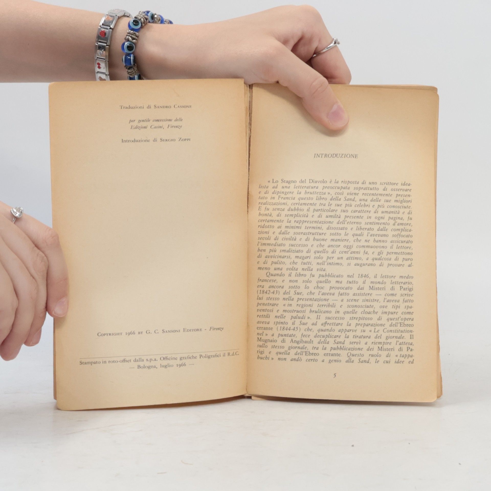 George Sand Lo stagno del diavolo