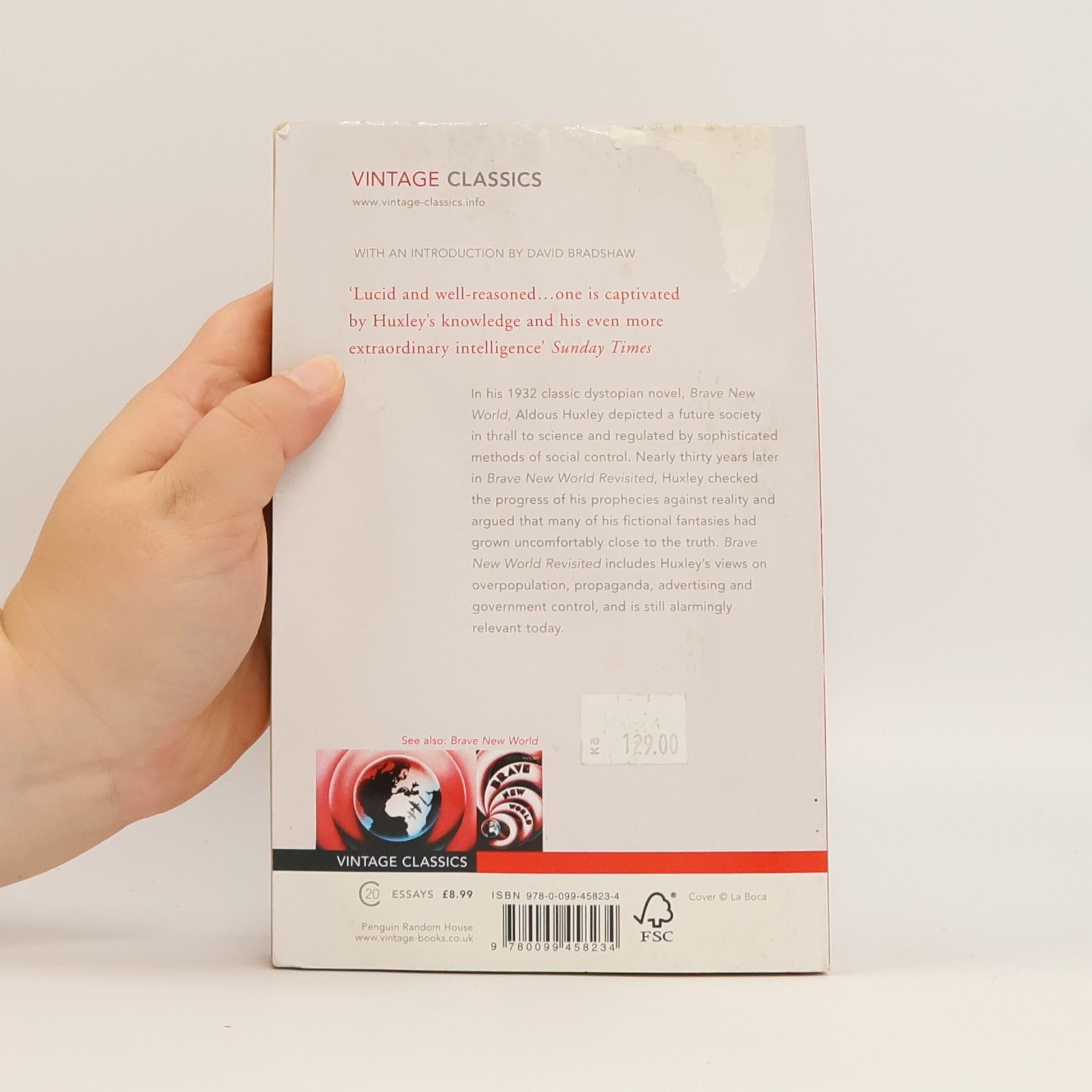 Aldous Huxley Brave new world revisited