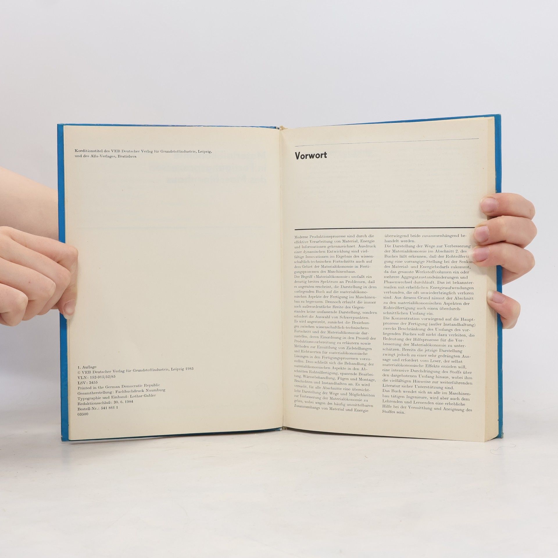 Autorenkollektiv Materialökonomie in Fertigungsprozessen des Maschinenbaus