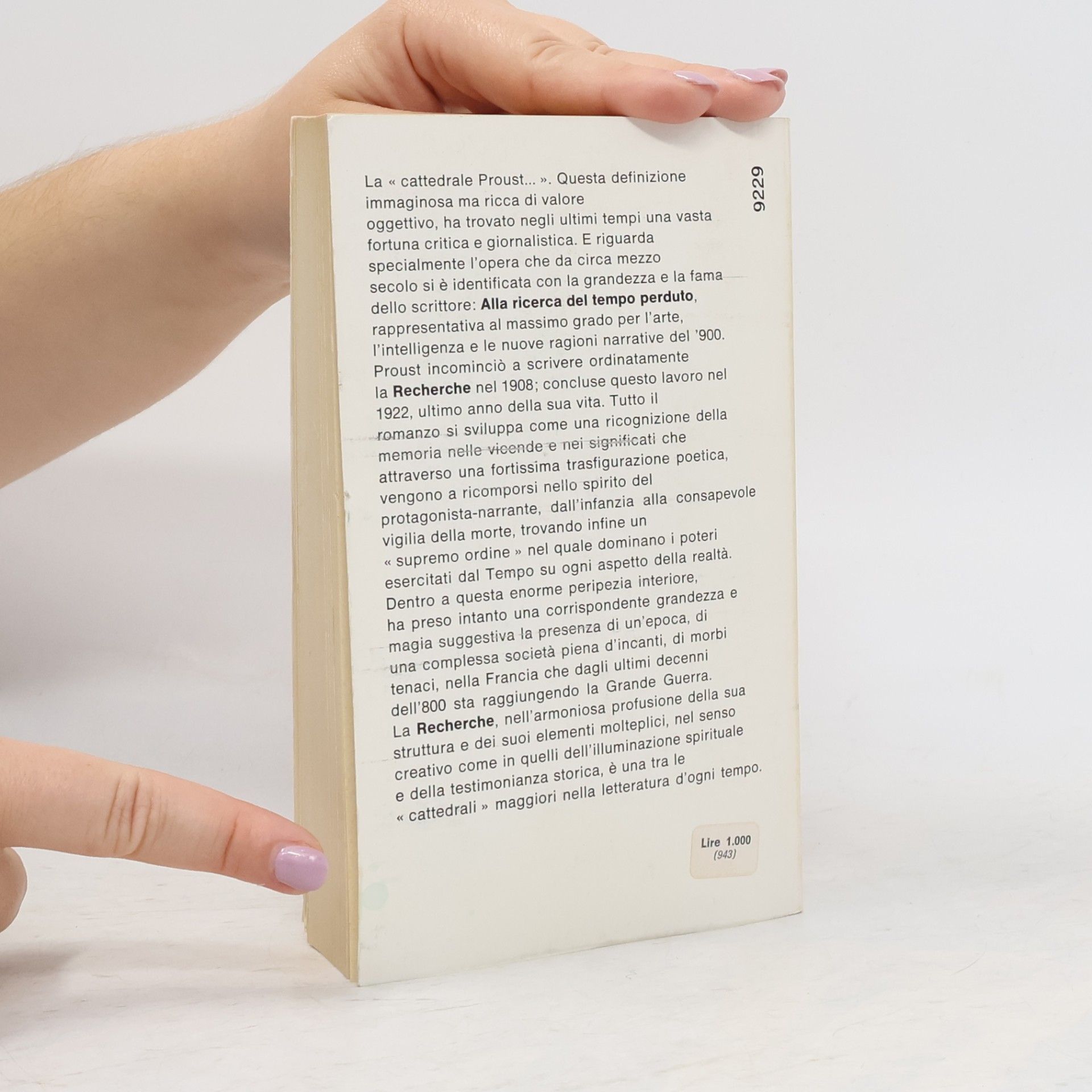 Marcel Proust La strada di Swann