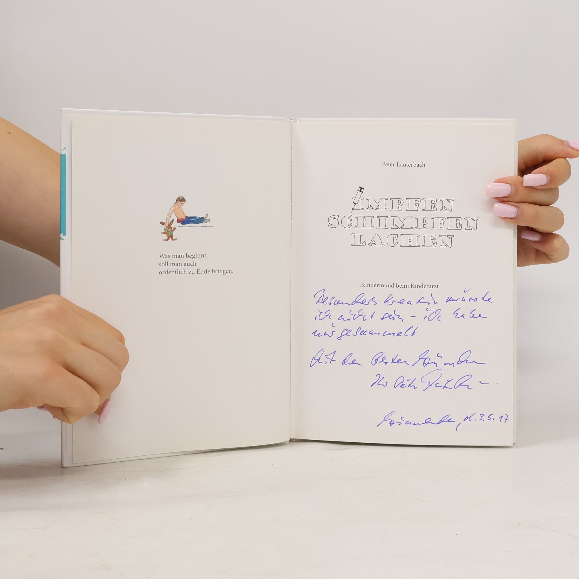 Peter Lauterbach Impfen, schimpfen, lachen