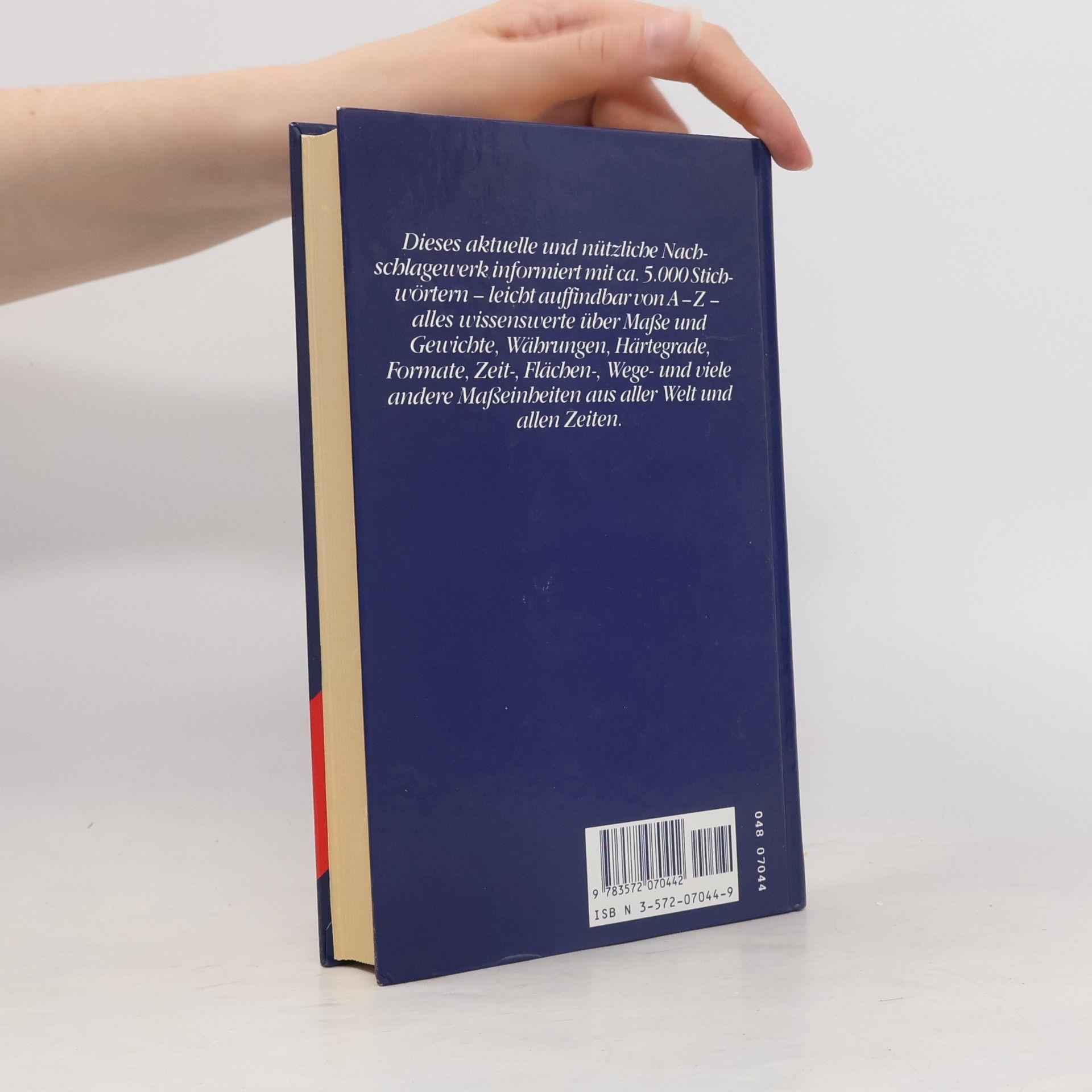 Gerhard Hellwig Lexikon der Masse und Gewichte