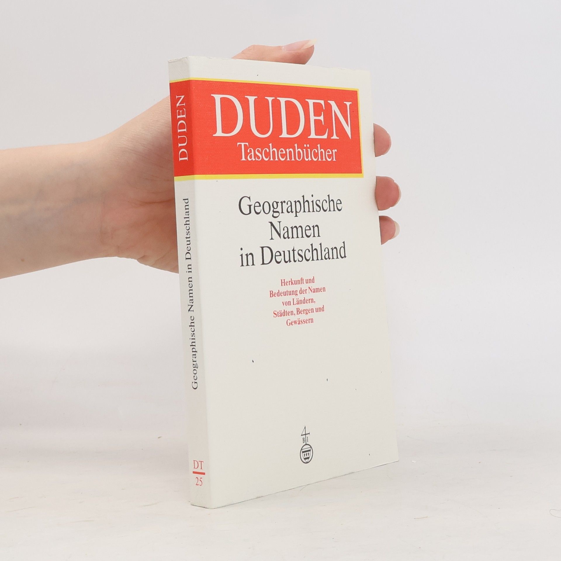 Dieter Berger Duden, Geographische Namen in Deutschland