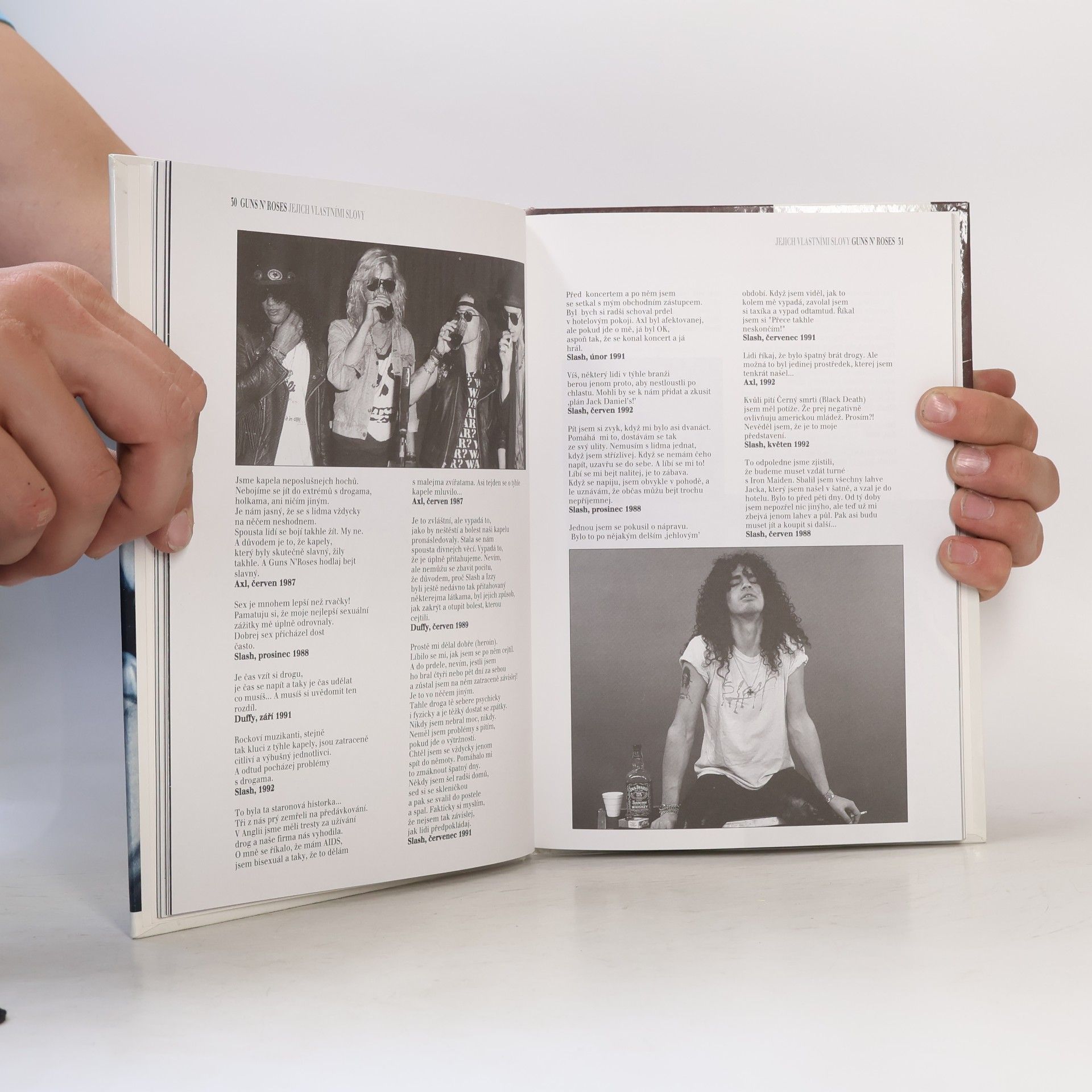 Mark Putterford Guns n'Roses jejich vlastními slovy