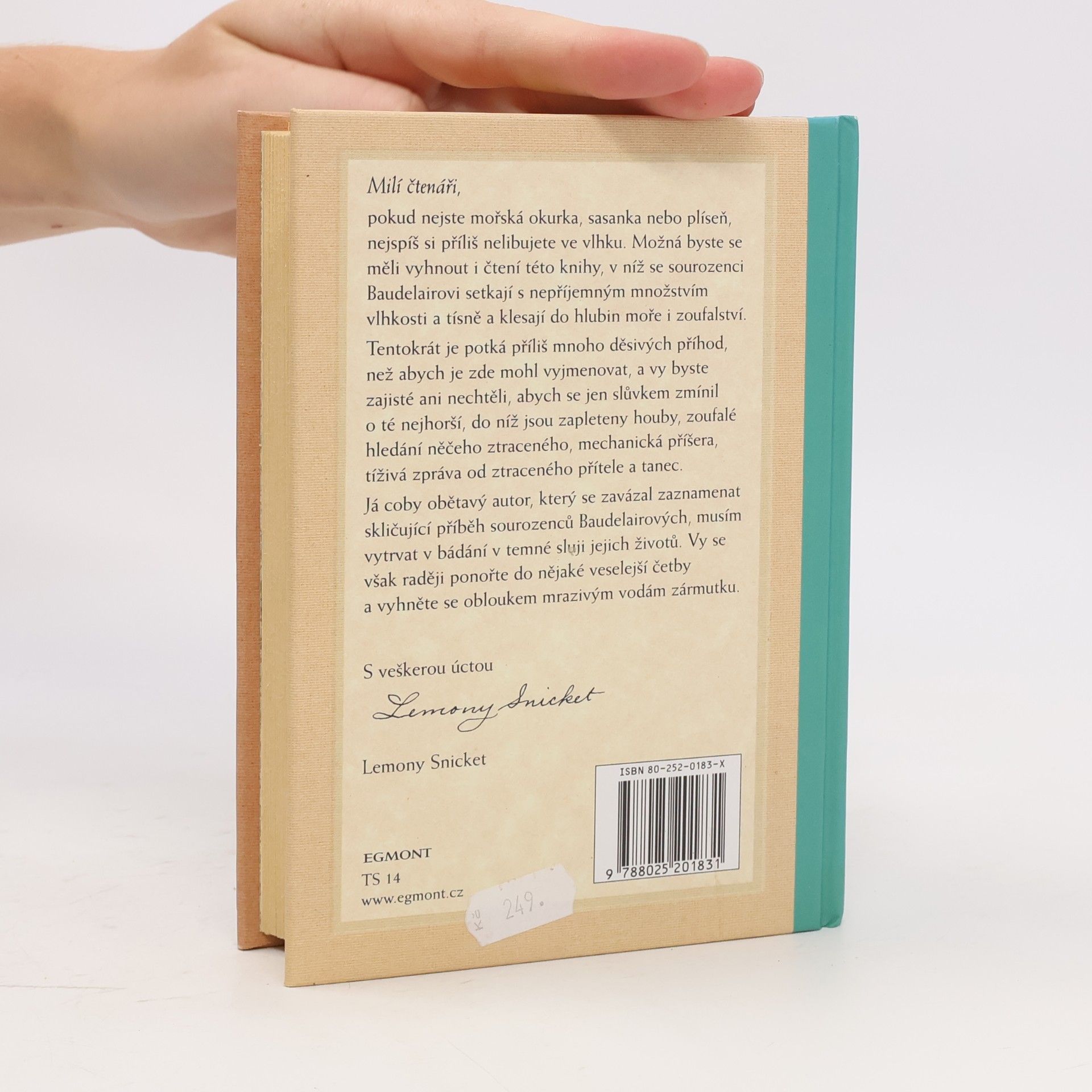 Lemony Snicket Řada nešťastných příhod 11. Ponurá sluj