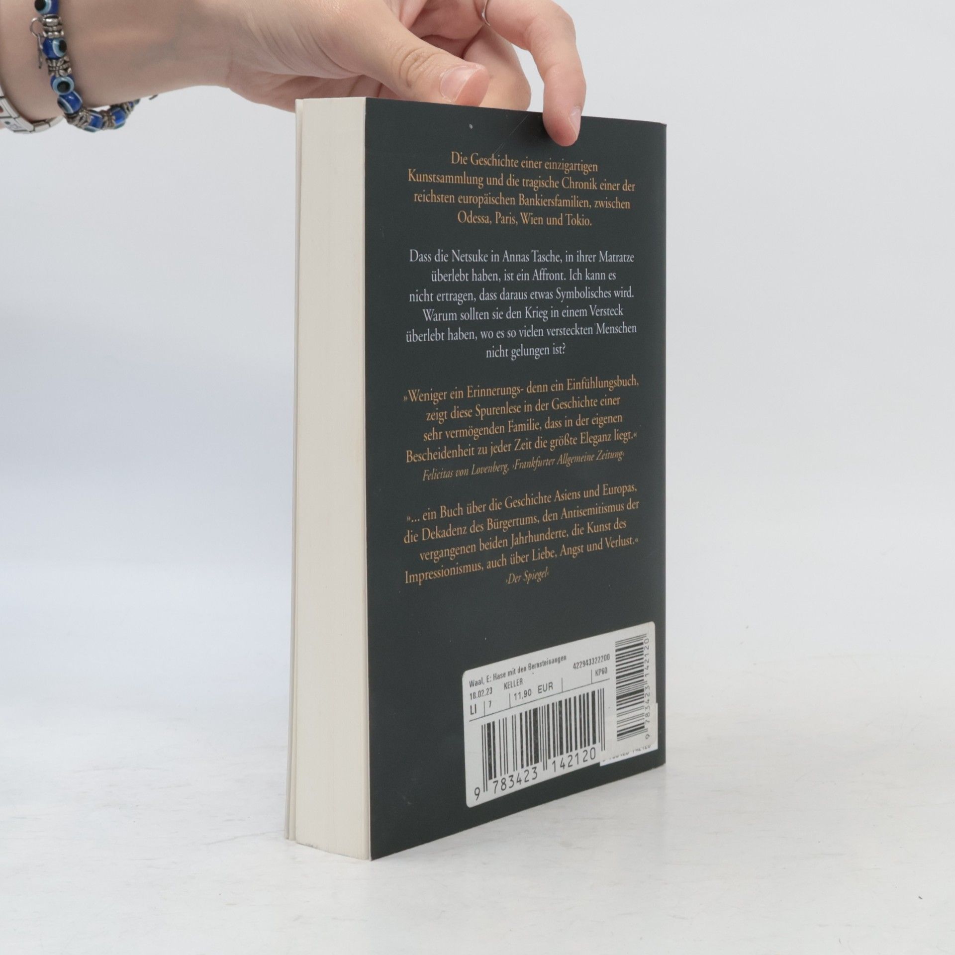 Edmund de Waal Der Hase mit den Bernsteinaugen