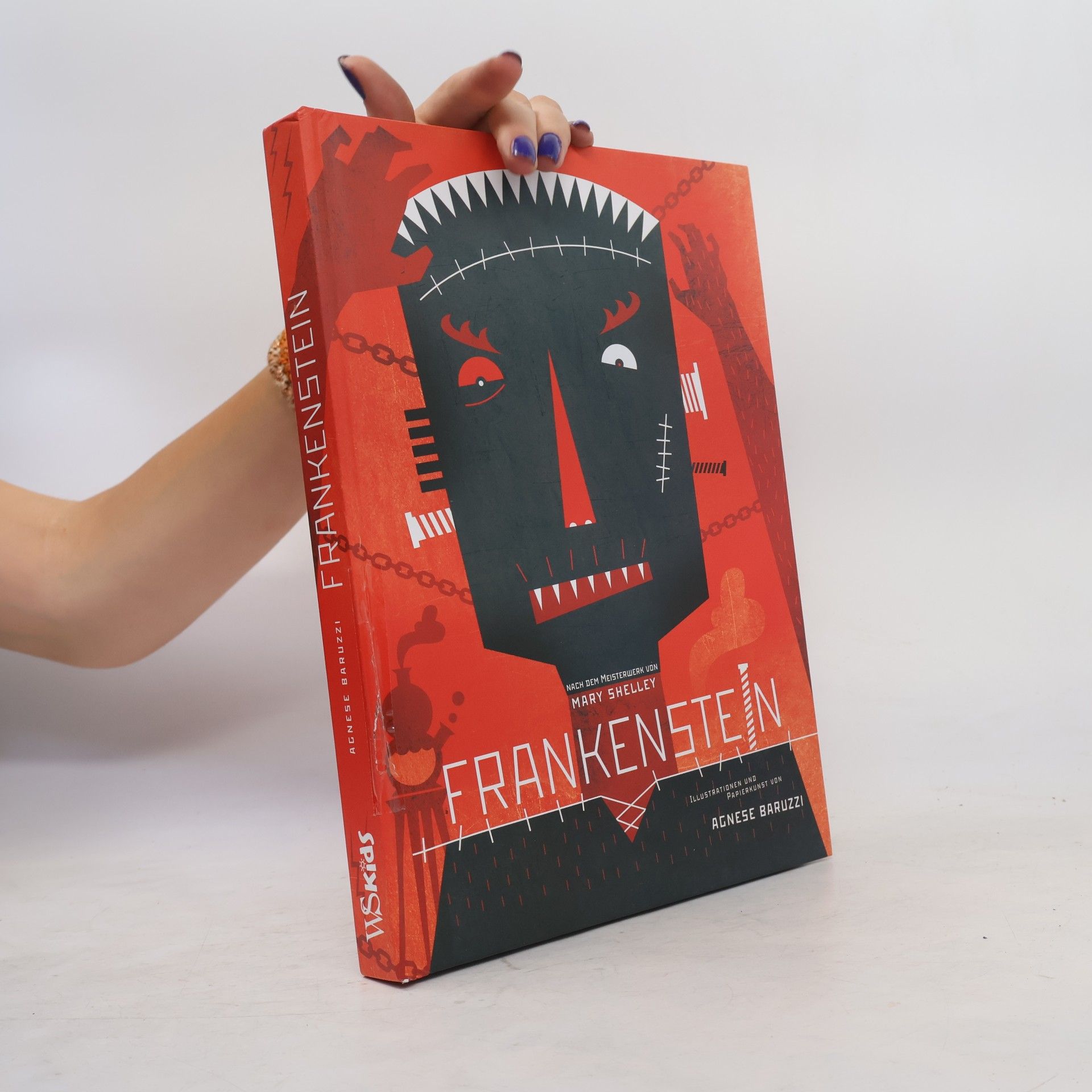 Giada Francia Frankenstein - Illustrationen und Papierkunst von Agnese Baruzzi