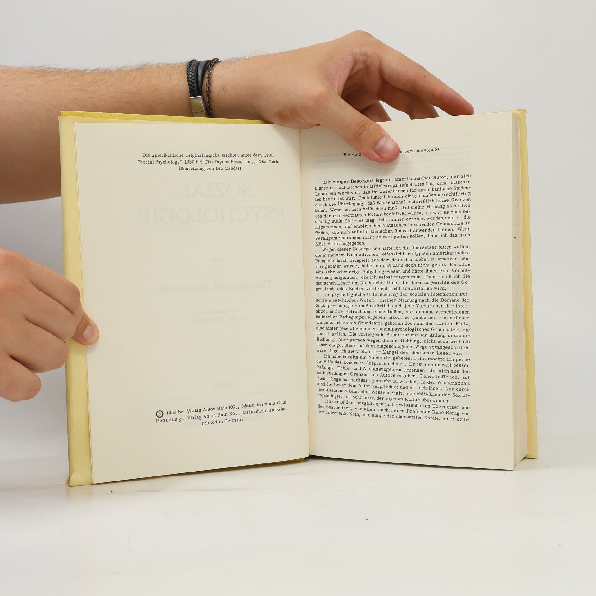 Theodore M. Newcomb Sozialpsychologie