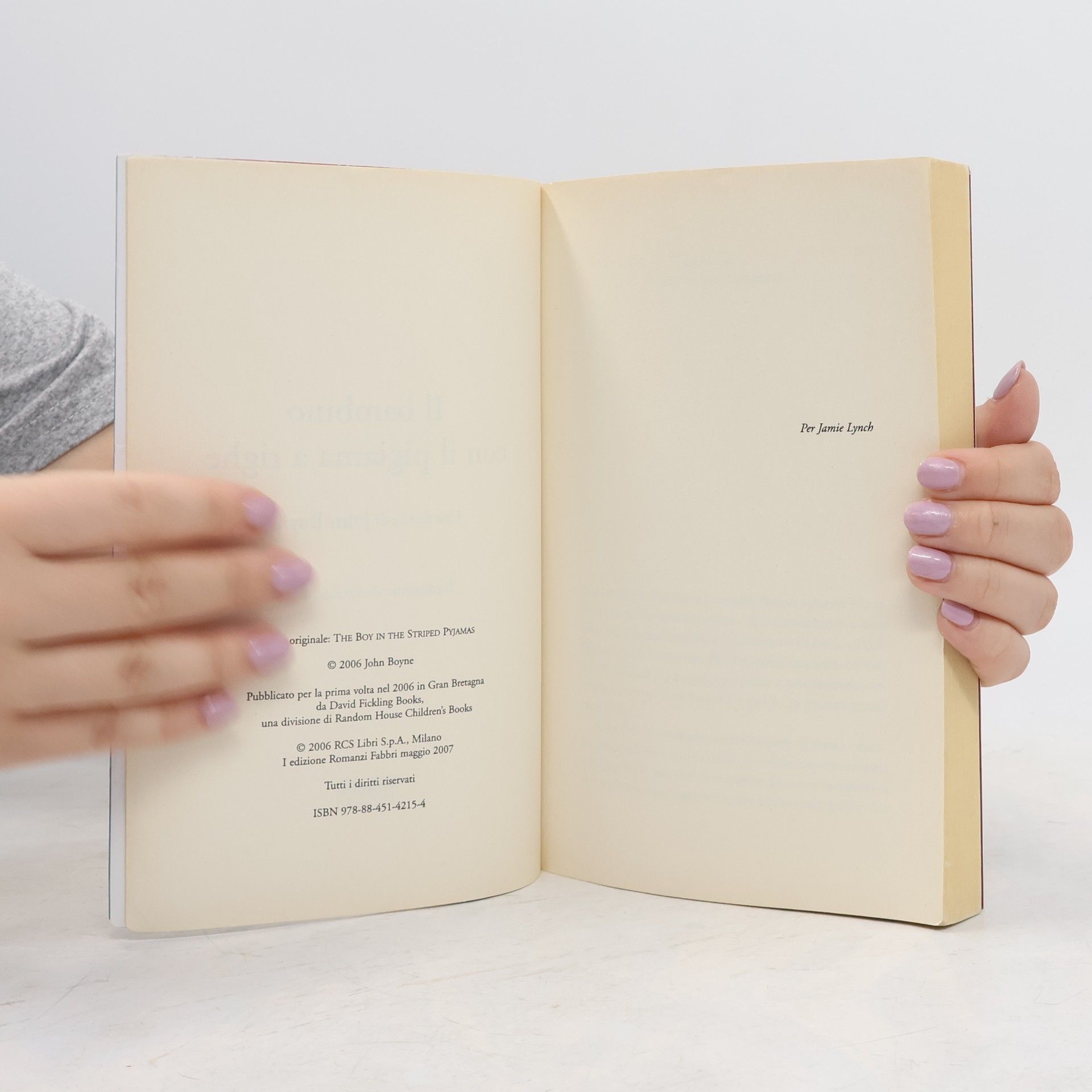 John Boyne Il bambino con il pigiama a righe