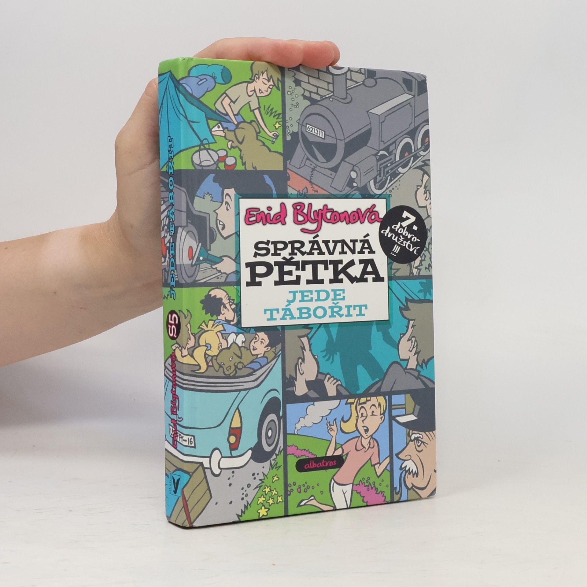 Enid Blyton Správná pětka jede tábořit