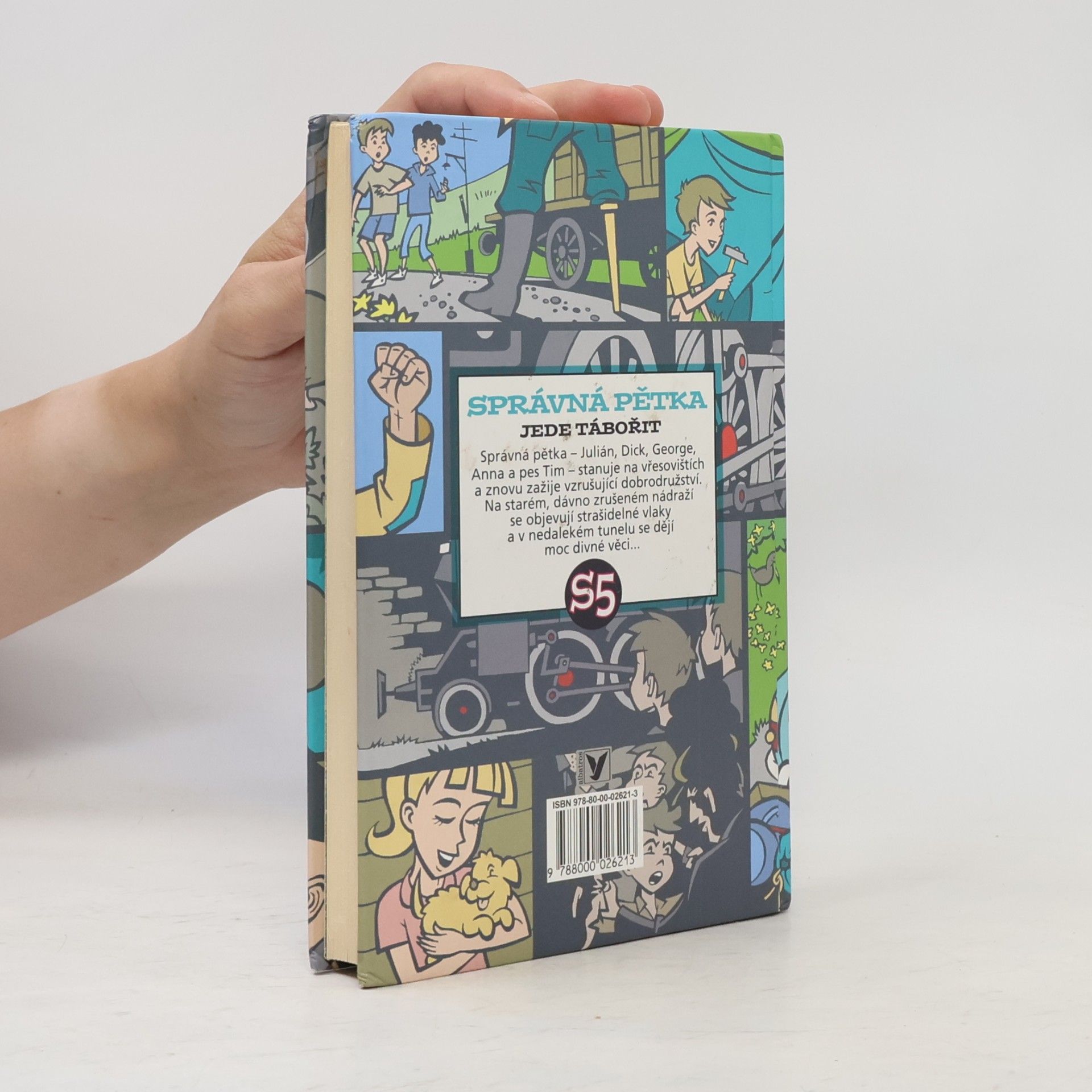 Enid Blyton Správná pětka jede tábořit