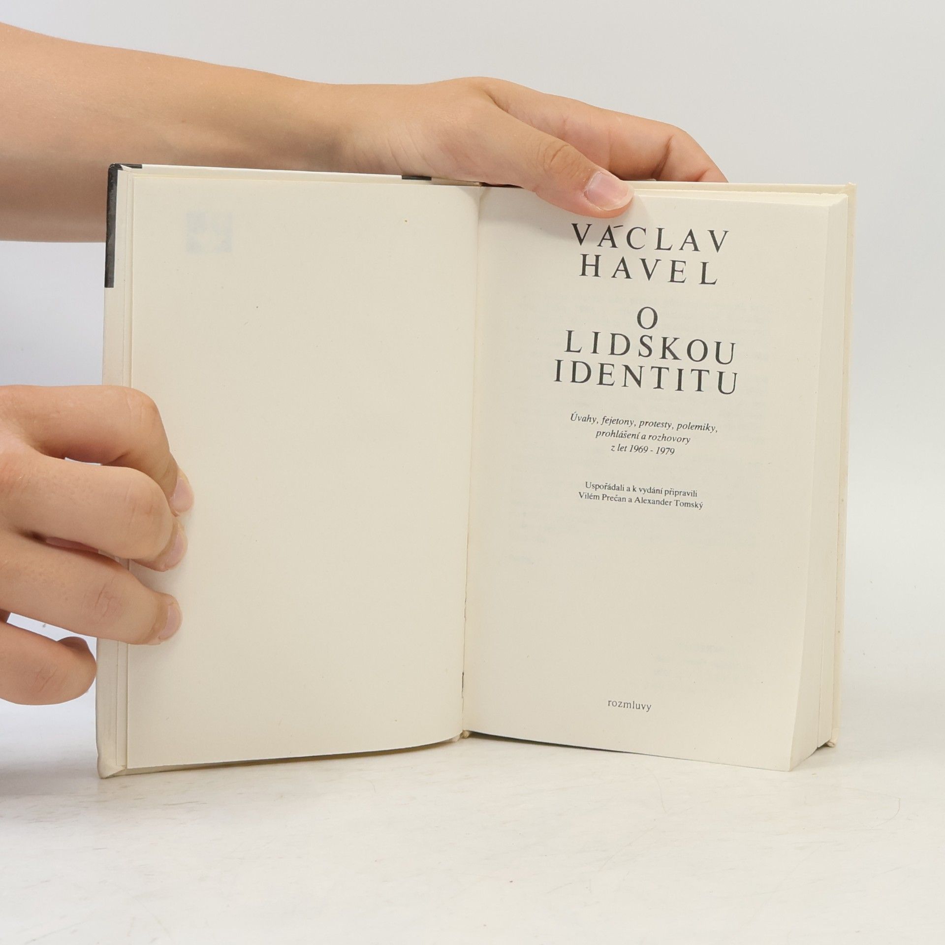 Václav Havel O lidskou identitu