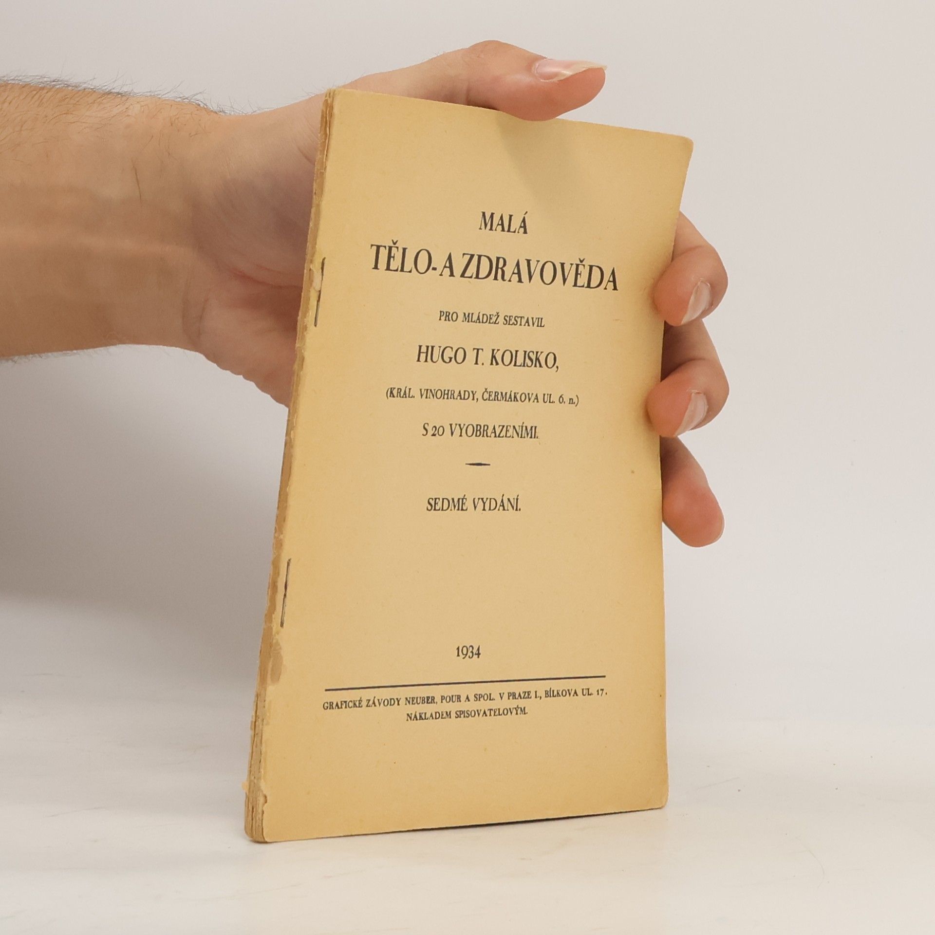 Hugo Theodor Kolisko Malá tělo- a zdravověda