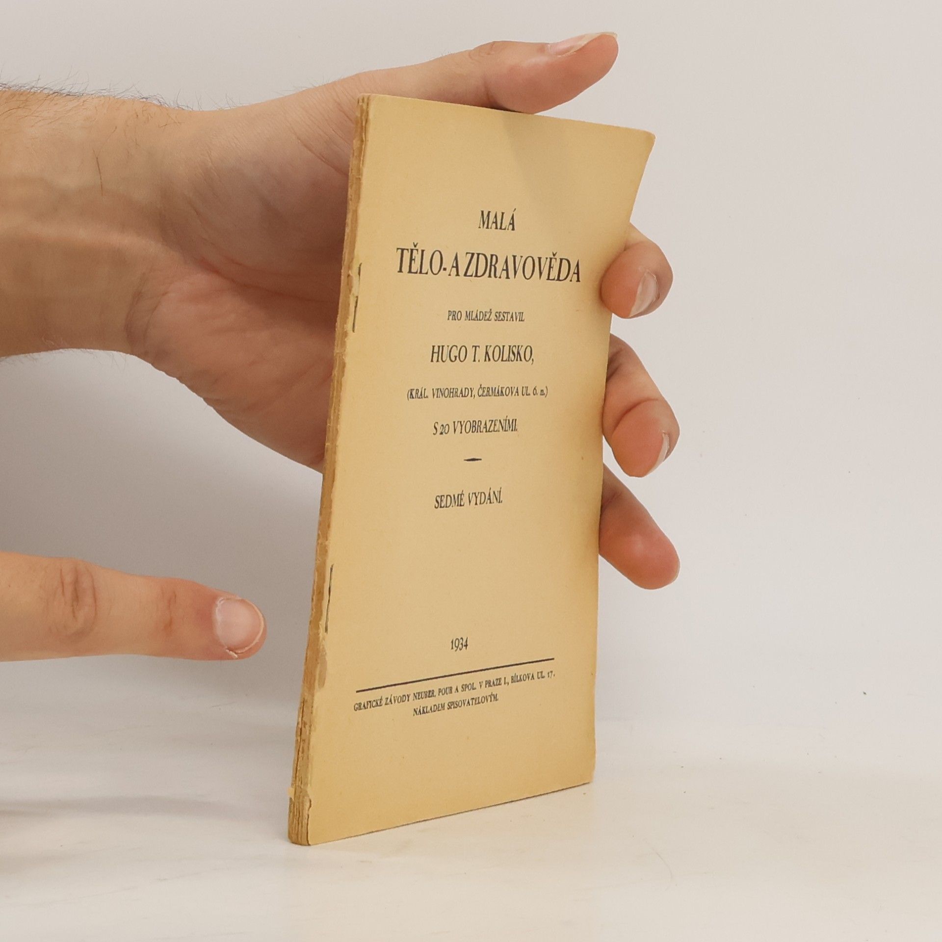 Hugo Theodor Kolisko Malá tělo- a zdravověda