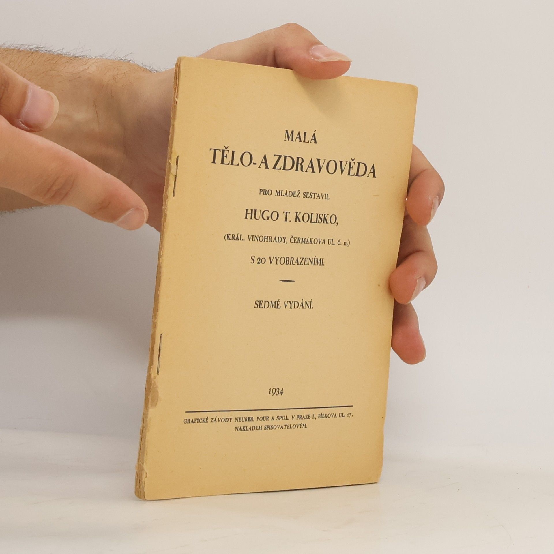 Hugo Theodor Kolisko Malá tělo- a zdravověda