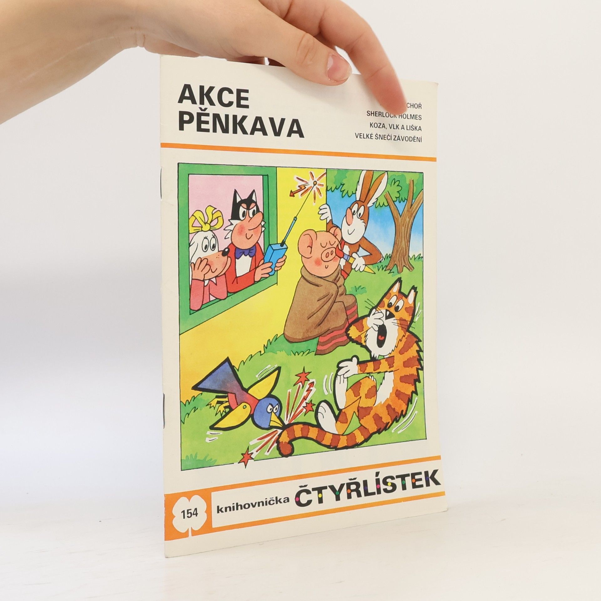 Ljuba Štíplová Čtyřlístek 154. Akce pěnkava