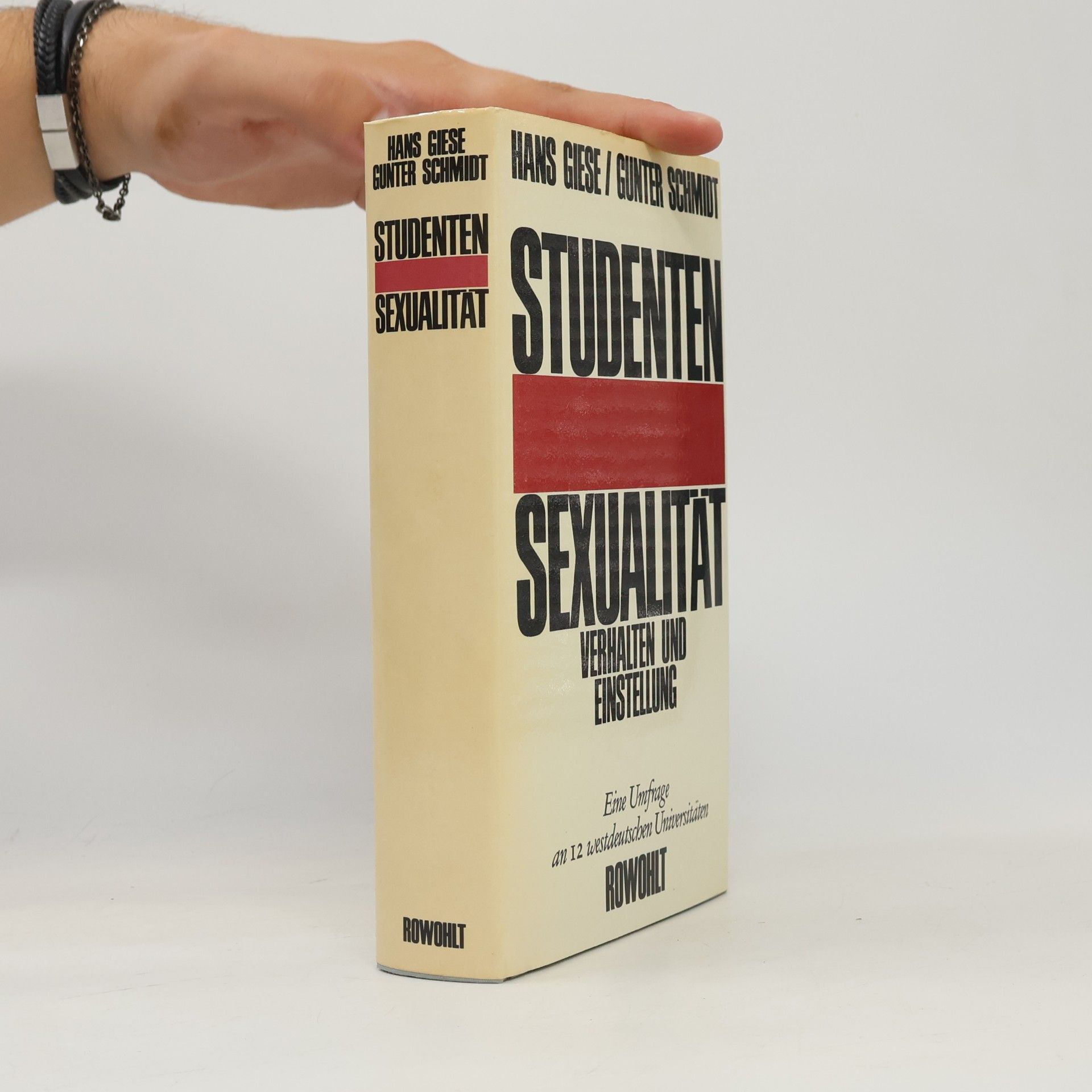 Günter Schmidt Studenten-Sexualität. Verhalten und Einstellung