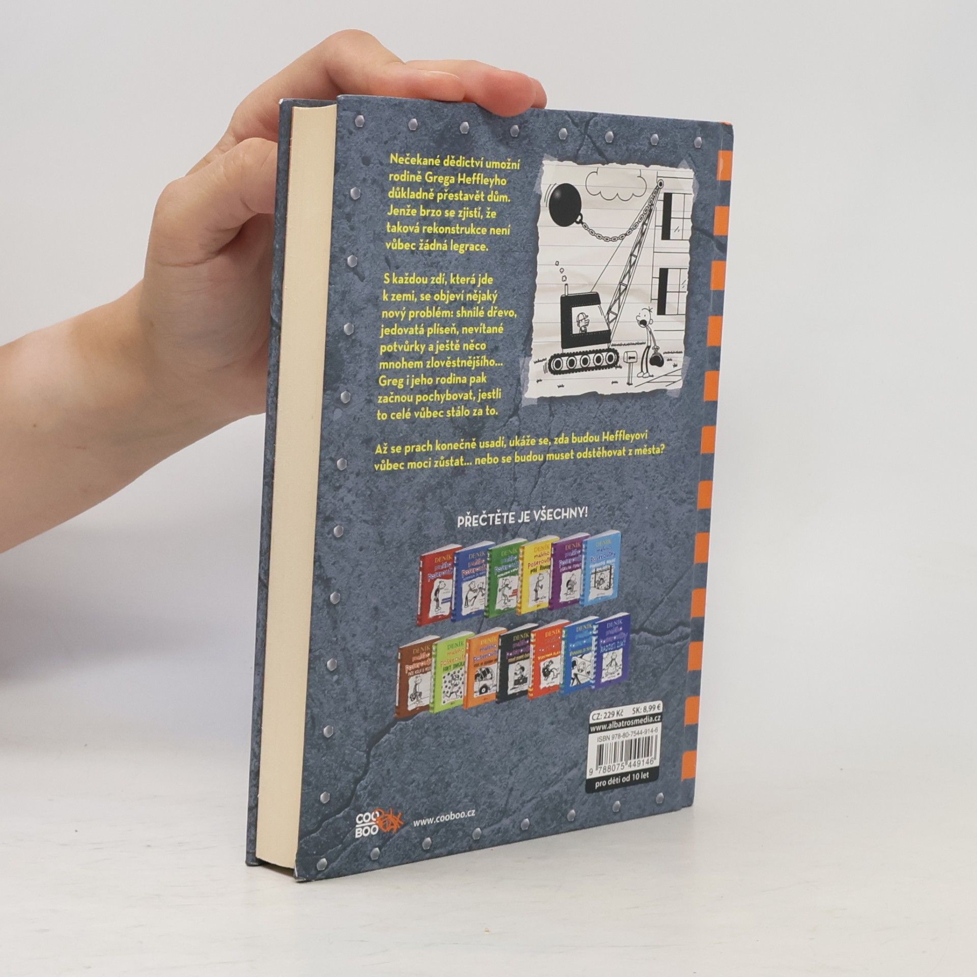 Jeff Kinney Deník malého poseroutky 14. Na spadnutí
