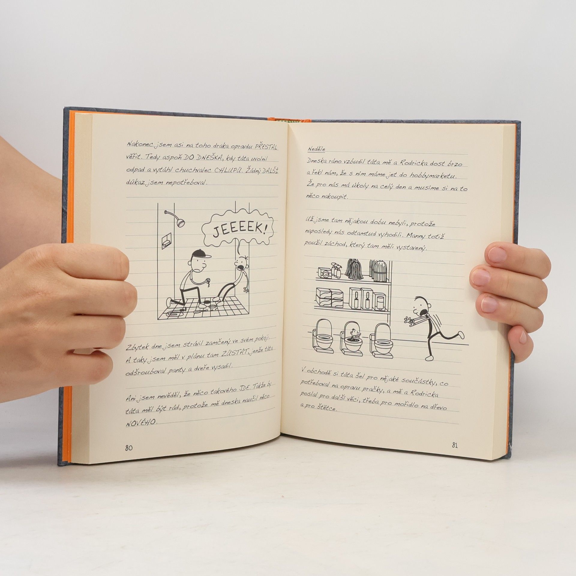 Jeff Kinney Deník malého poseroutky 14. Na spadnutí