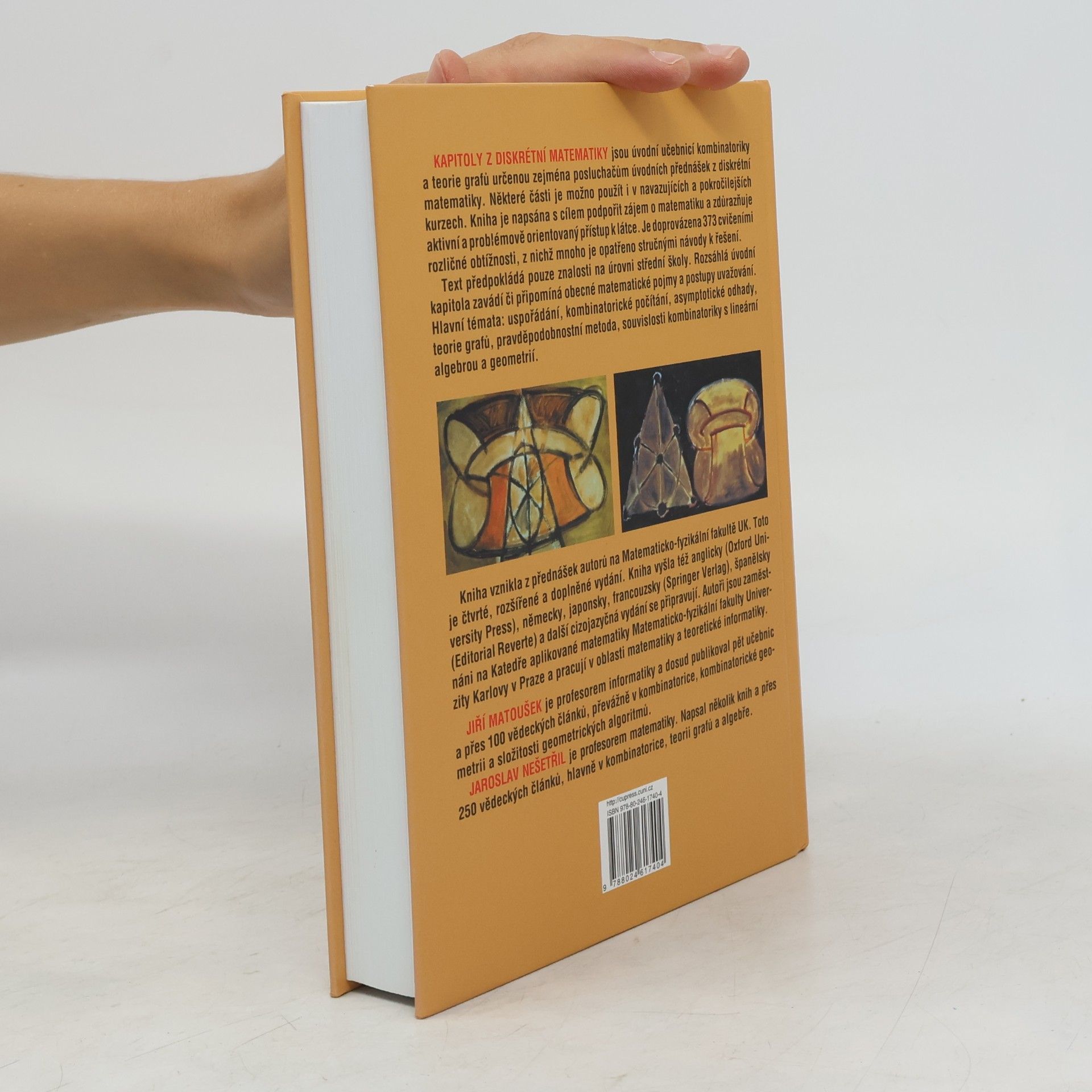 Jiří Matoušek Kapitoly z diskrétní matematiky
