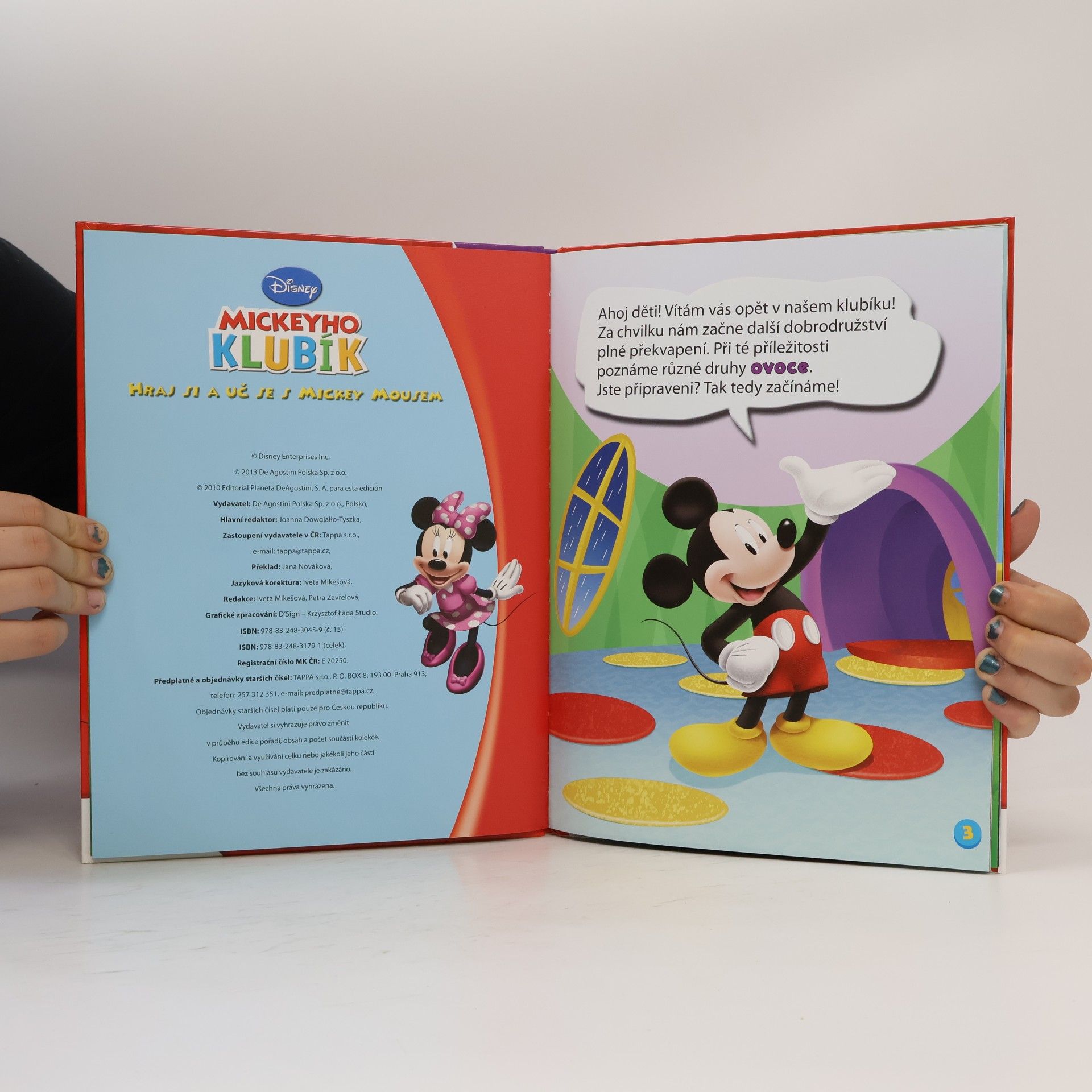 Kolektiv autorů Mickeyho klubík. Hraj a uč se s Mickey Mousem 15. Ovoce!