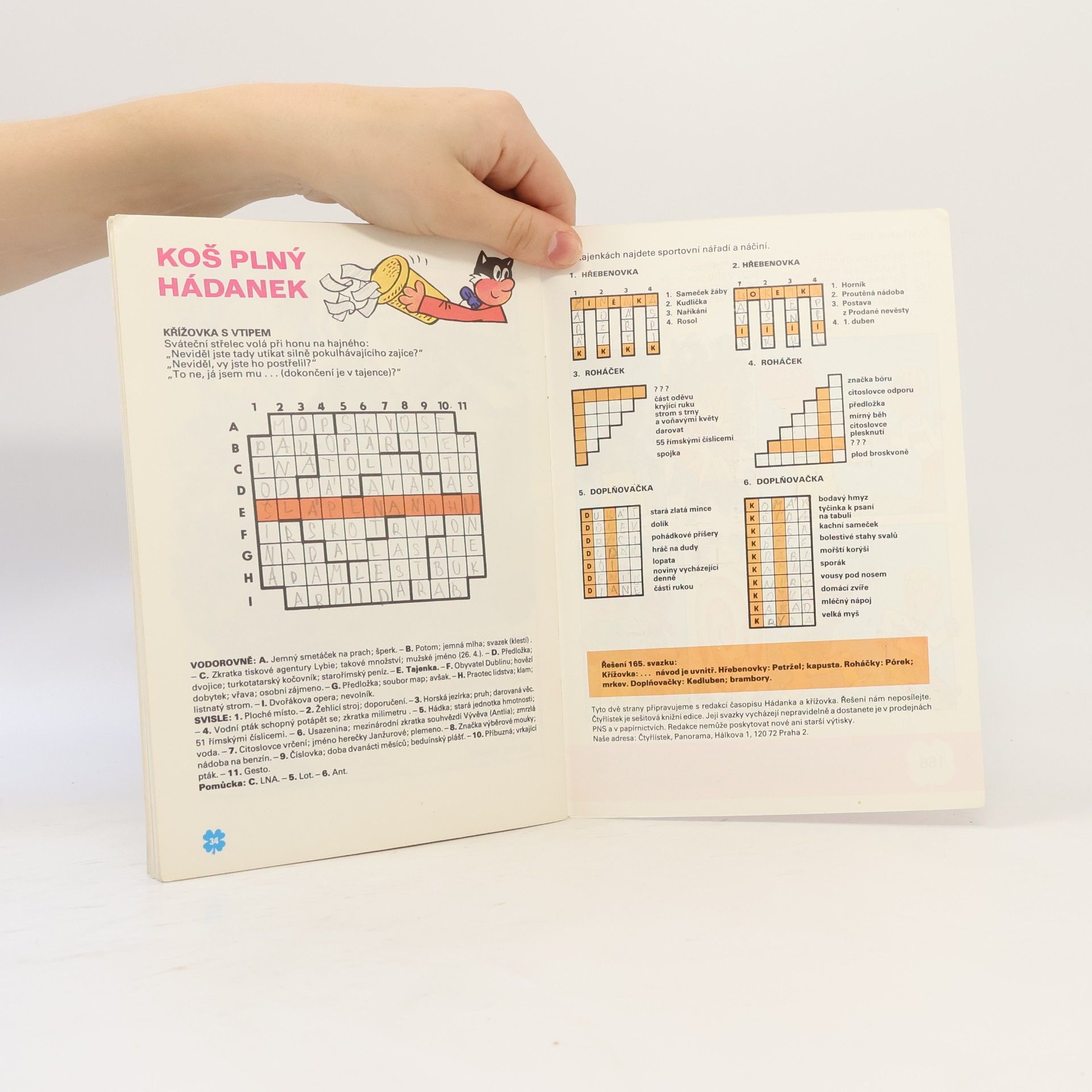 Jaroslav Němeček Čtyřlístek 166. Vtipálkové