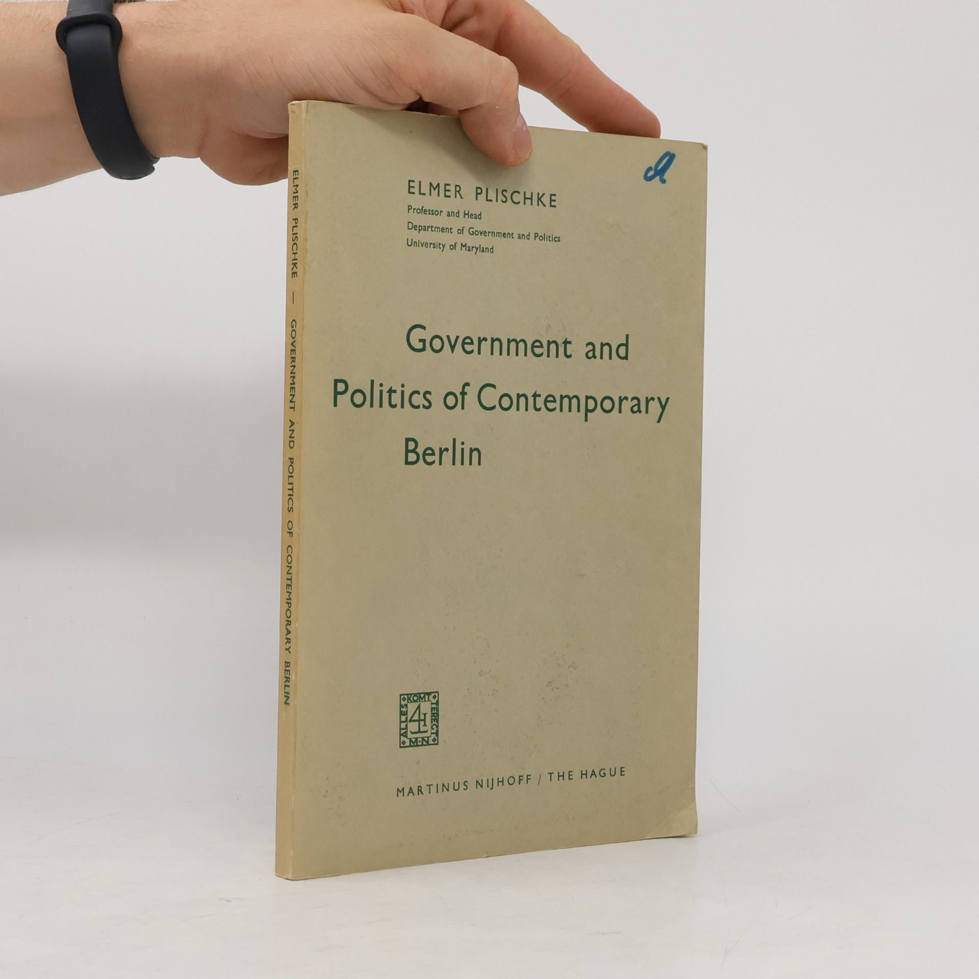 Government and Politics of Contemporary Berlin