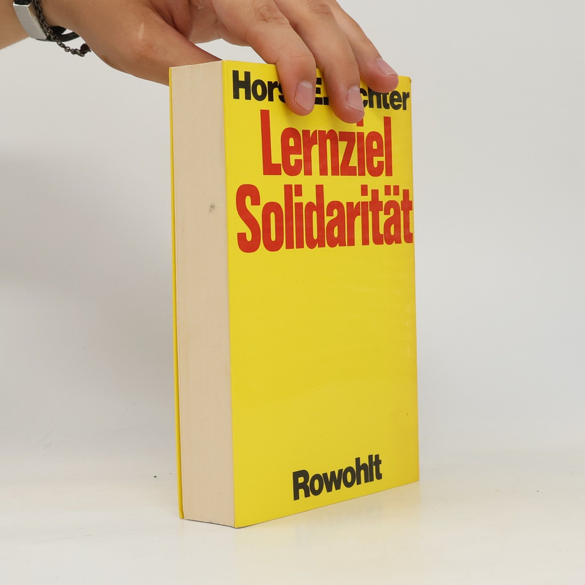 Horst-Eberhard Richter Lernziel Solidarität