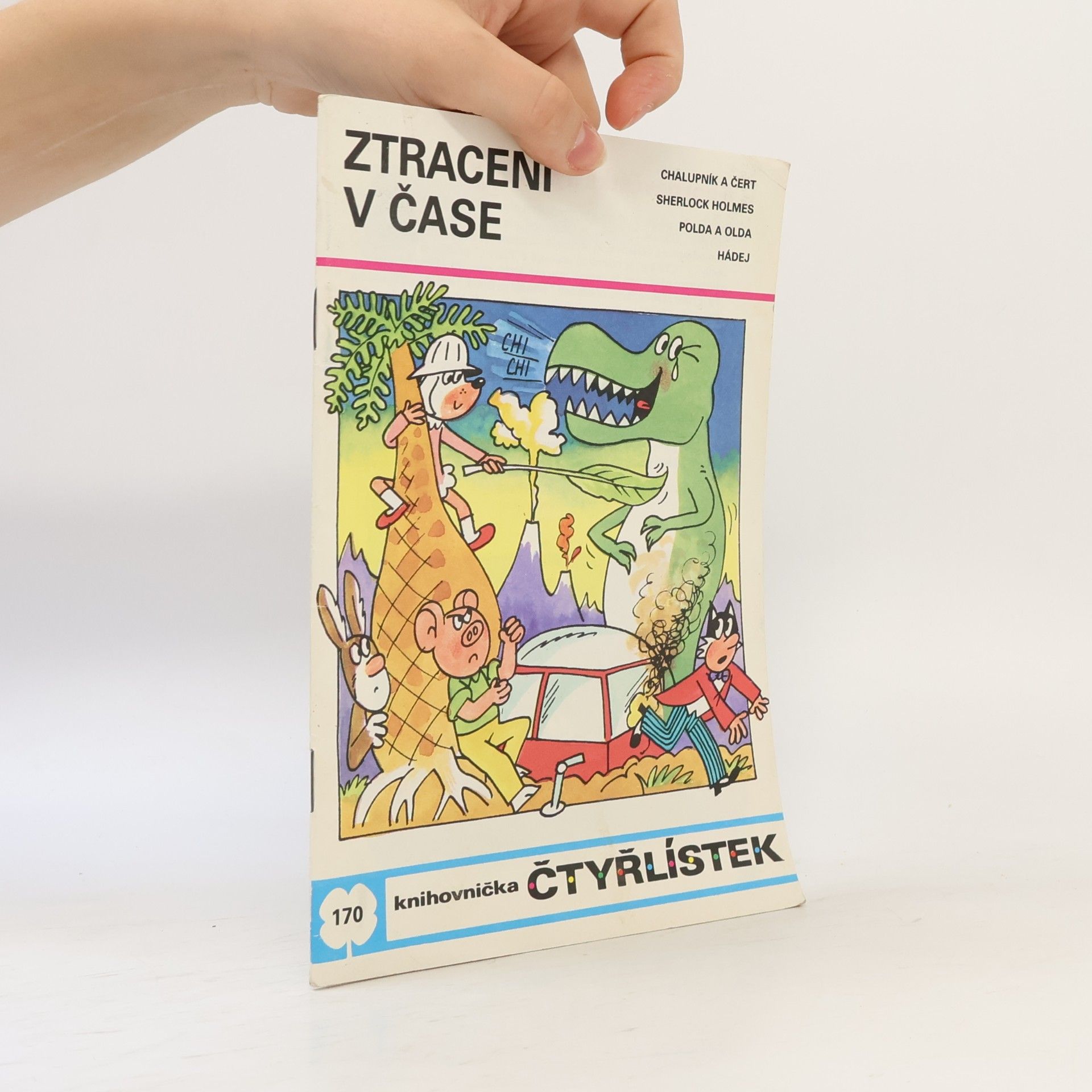 Jaroslav Němeček Čtyřlístek 170. Ztraceni v čase
