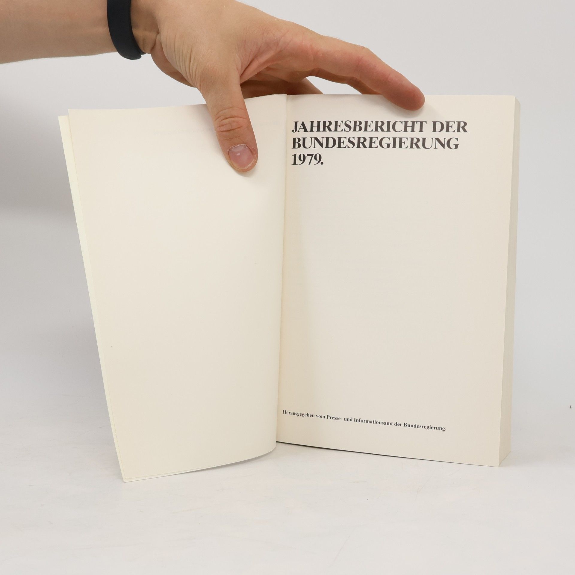 Autorenkollektiv Jahresbericht der Bundesregierung 1979