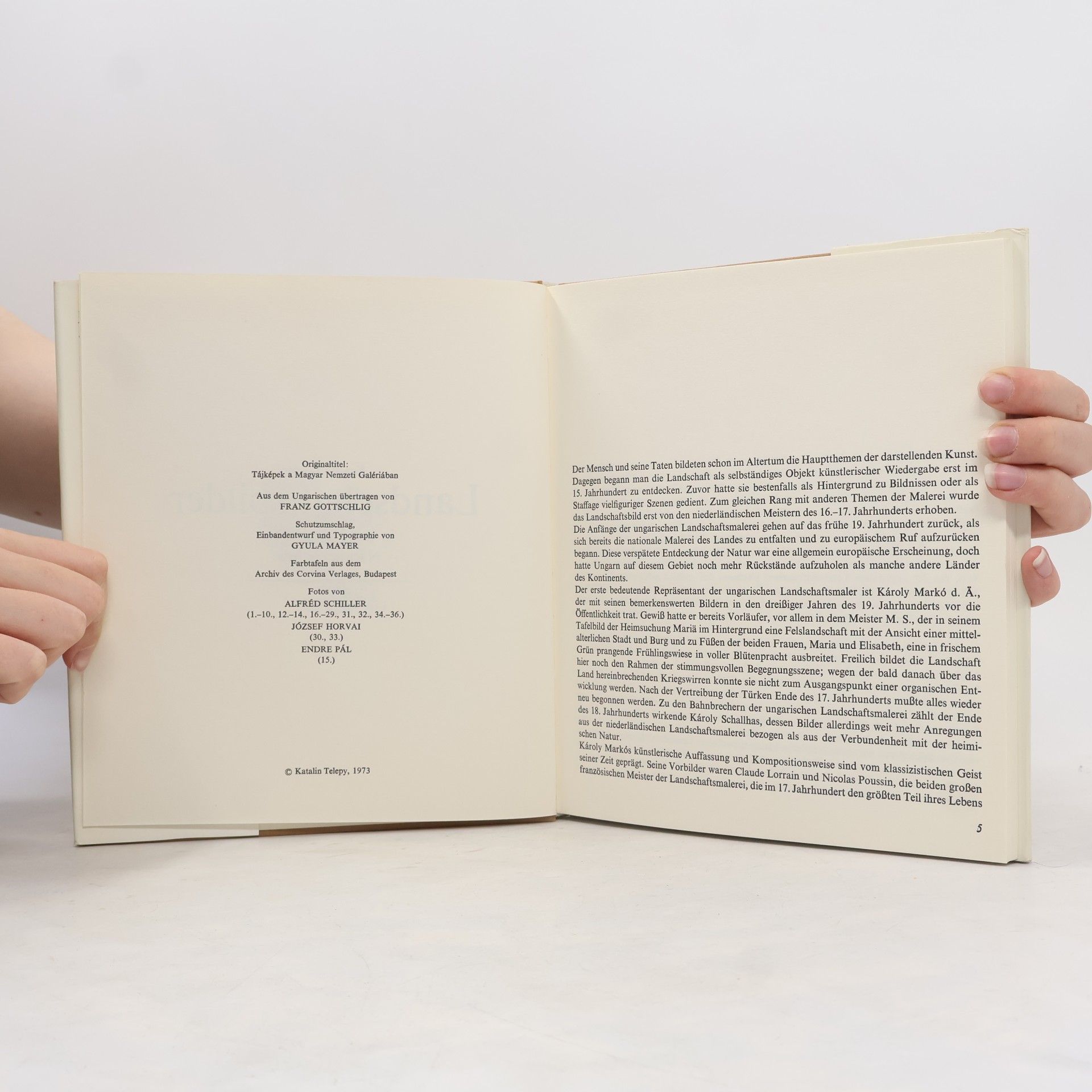 Katalin Telepy Landschaftsbilder in der Ungarischen Nationalgalerie