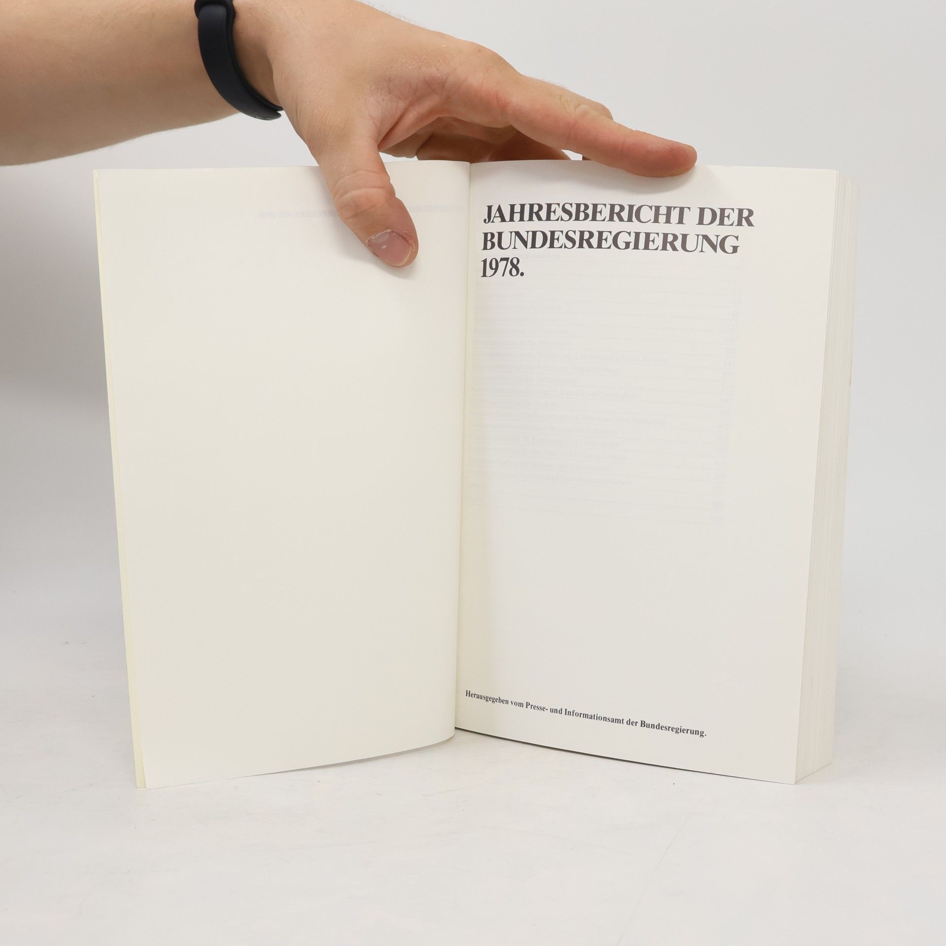 Autorenkollektiv Jahresbericht der Bundesregierung 1978