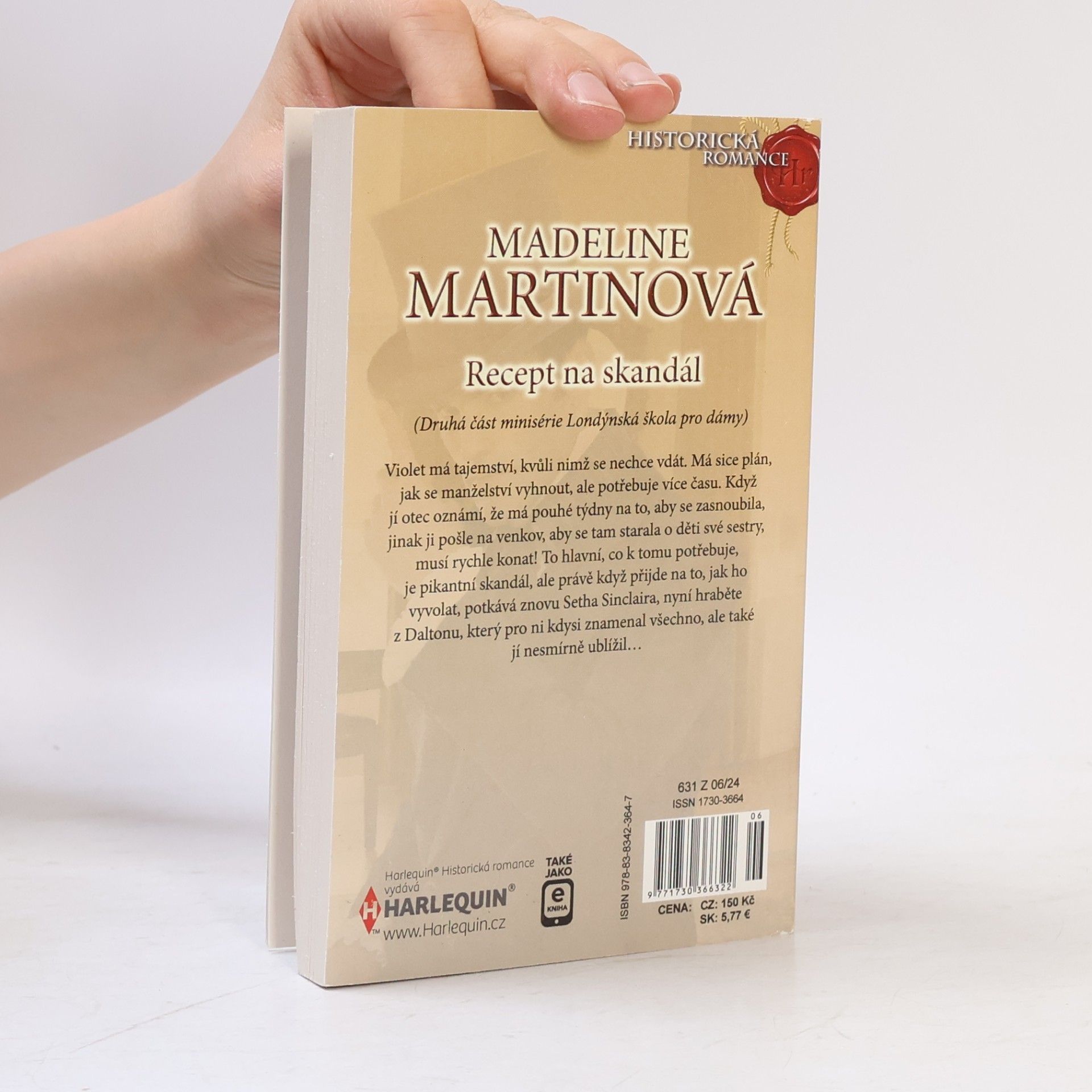 Madeline Martin Recept na skandál