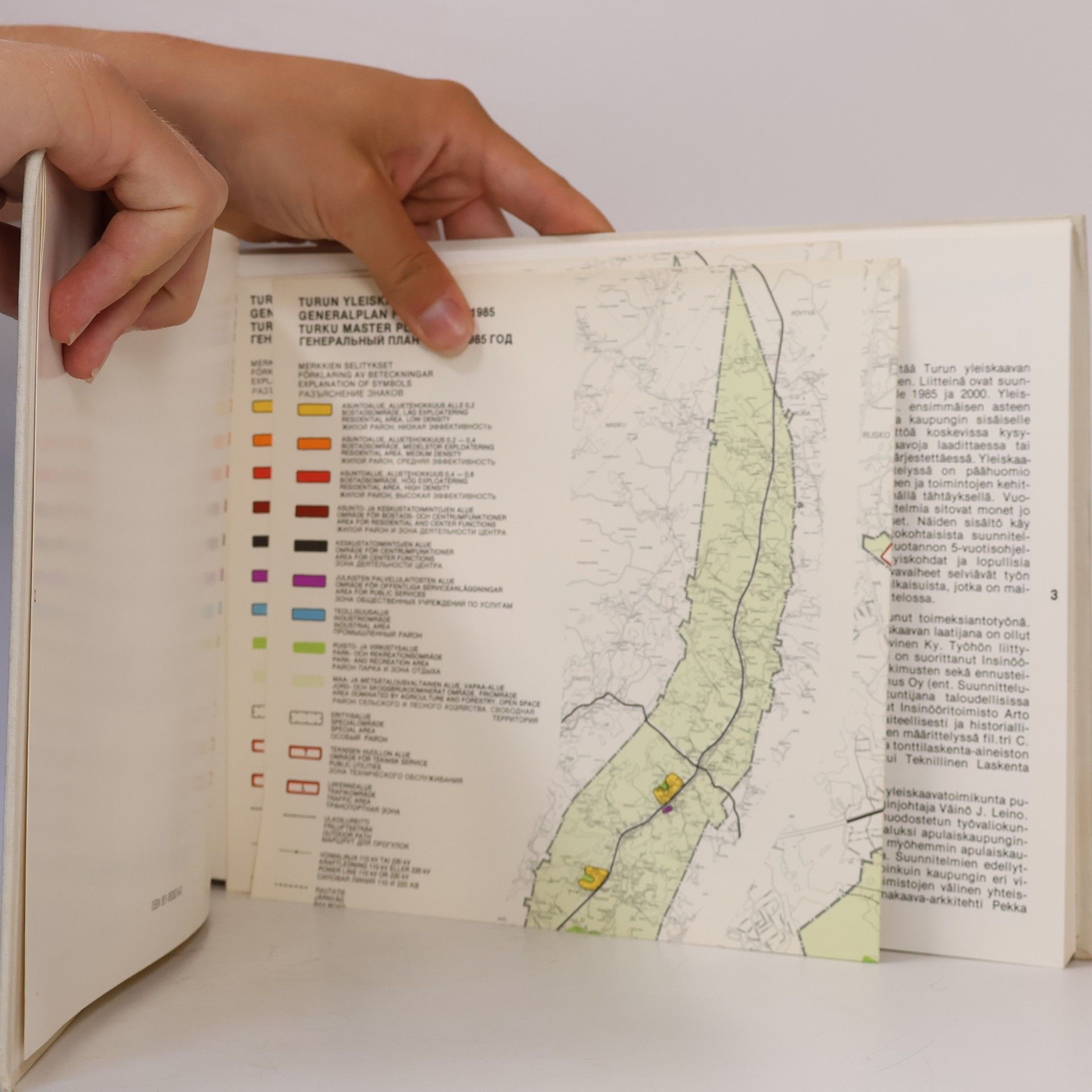 Kolektív autorov Turun yleiskaava 1976