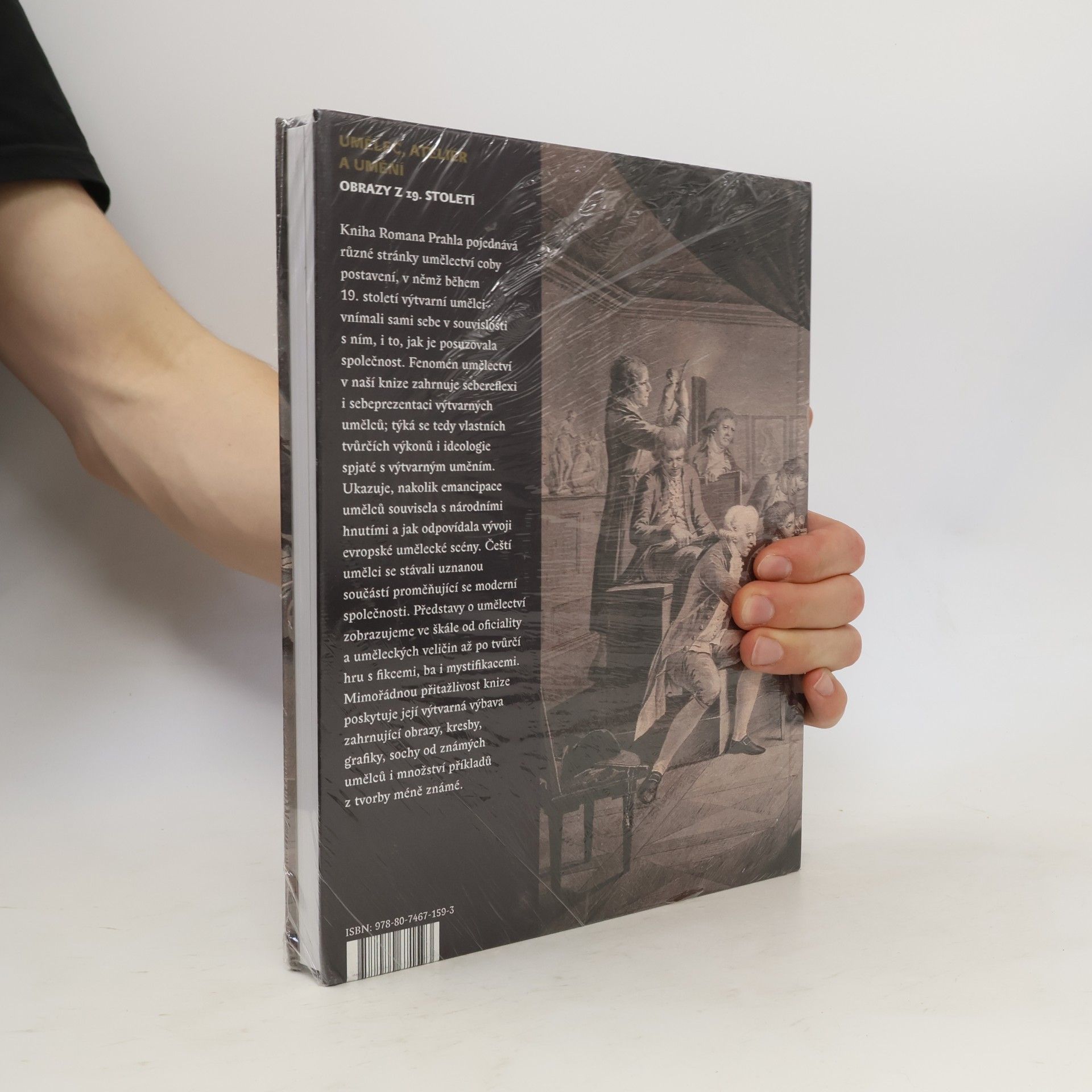 Roman Prahl Umělec, ateliér a umění. Obrazy z 19. století