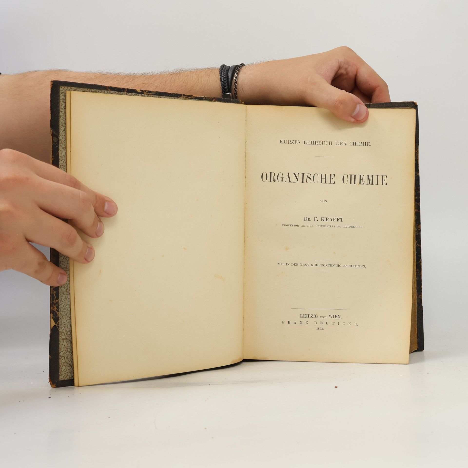Friedrich Krafft Kurzes Lehrbuch der Chemie: Organische Chemie