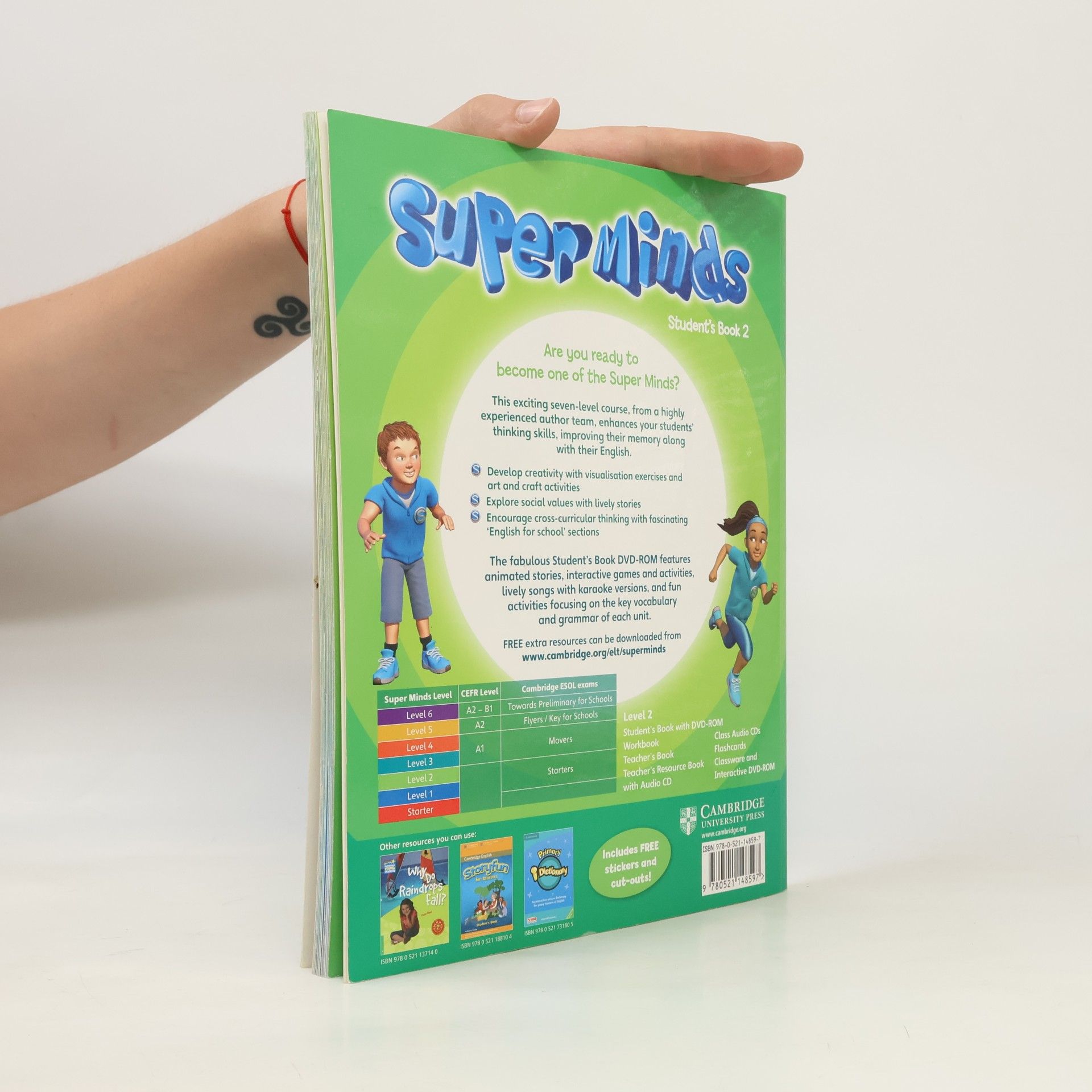 Herbert Puchta Super minds. Student's book 2 with DVD-ROM 2