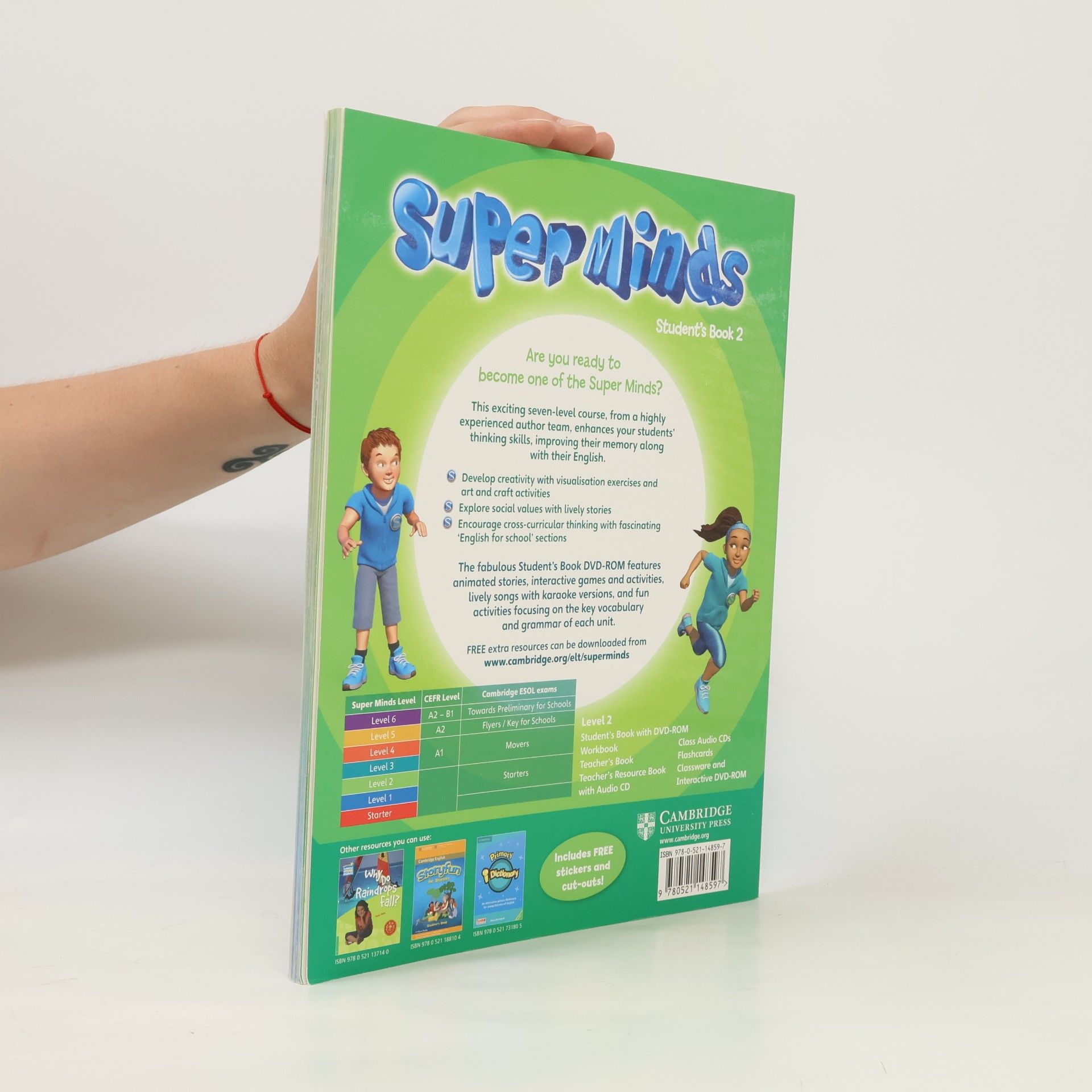 Herbert Puchta Super minds. Student's book 2 with DVD-ROM 2