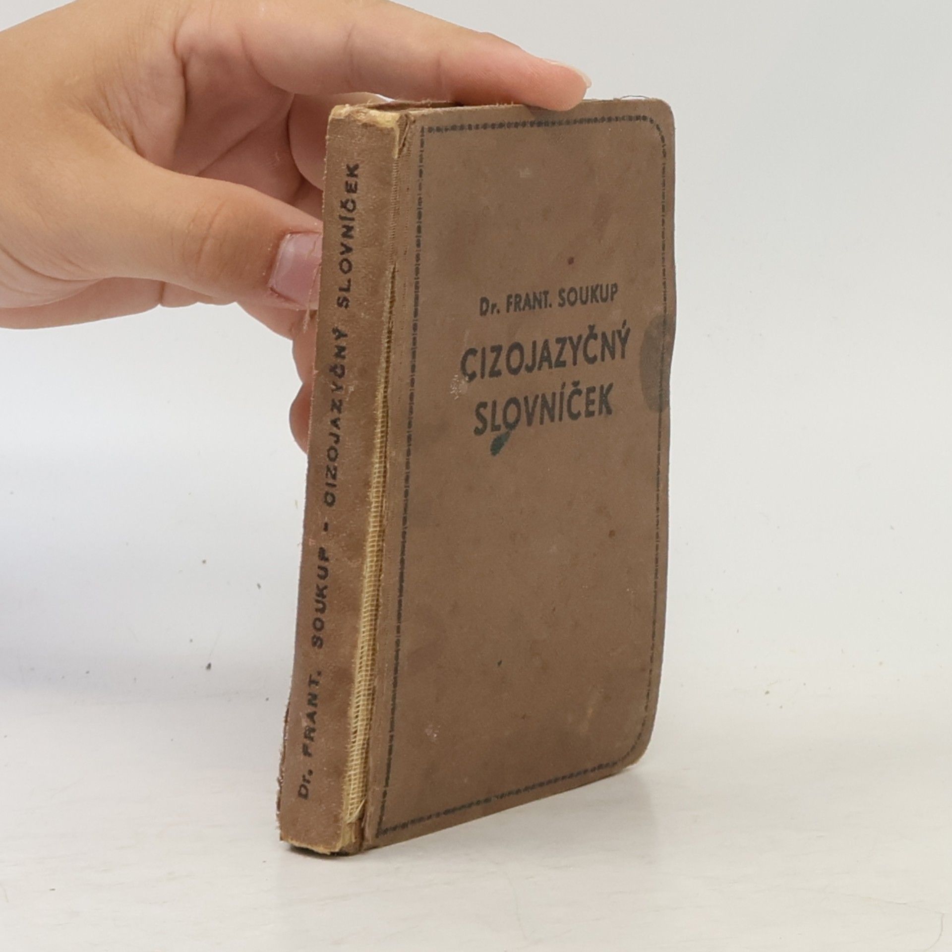 František Soukup Cizojazyčný slovníček