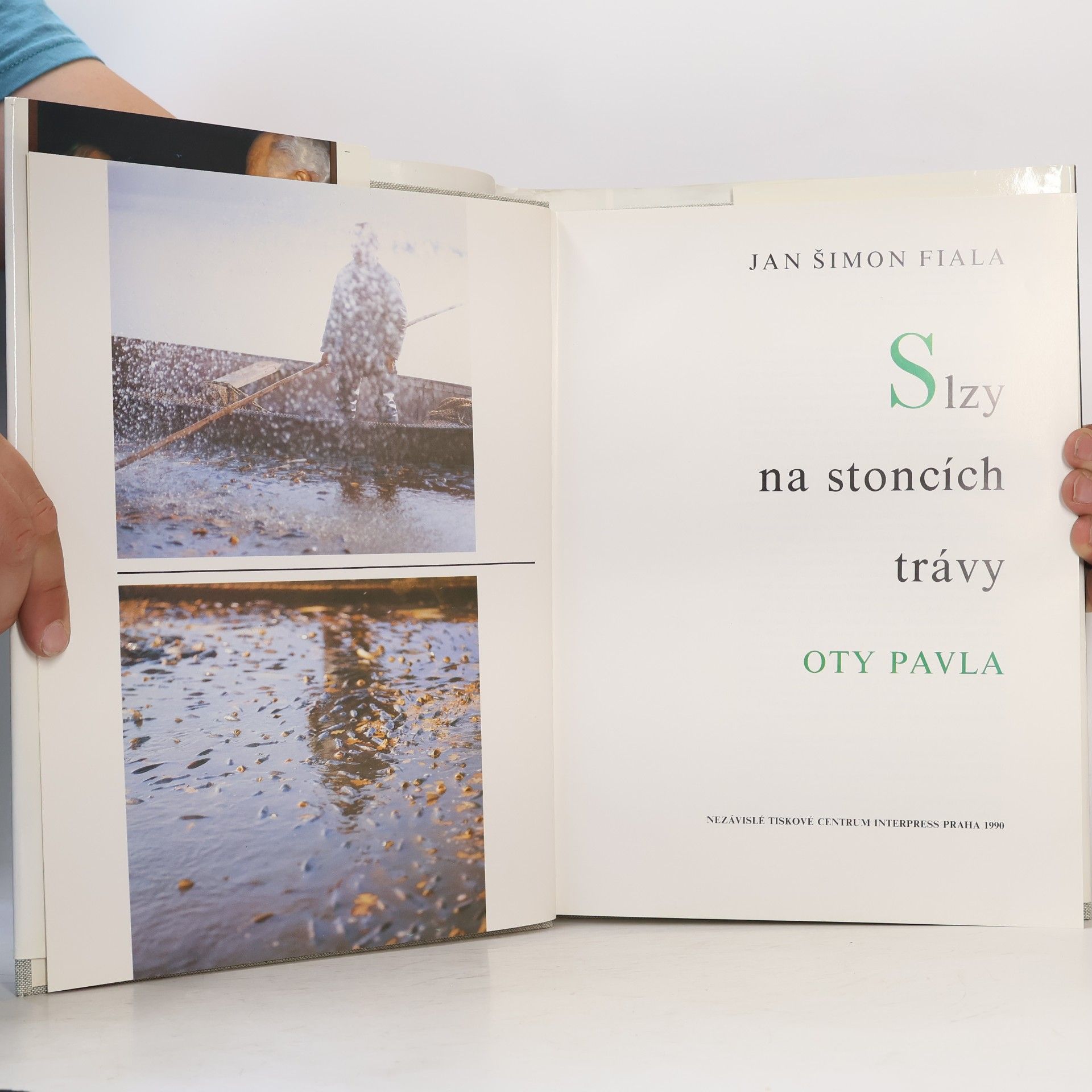 Jan Šimon Fiala Slzy na stoncích trávy Oty Pavla