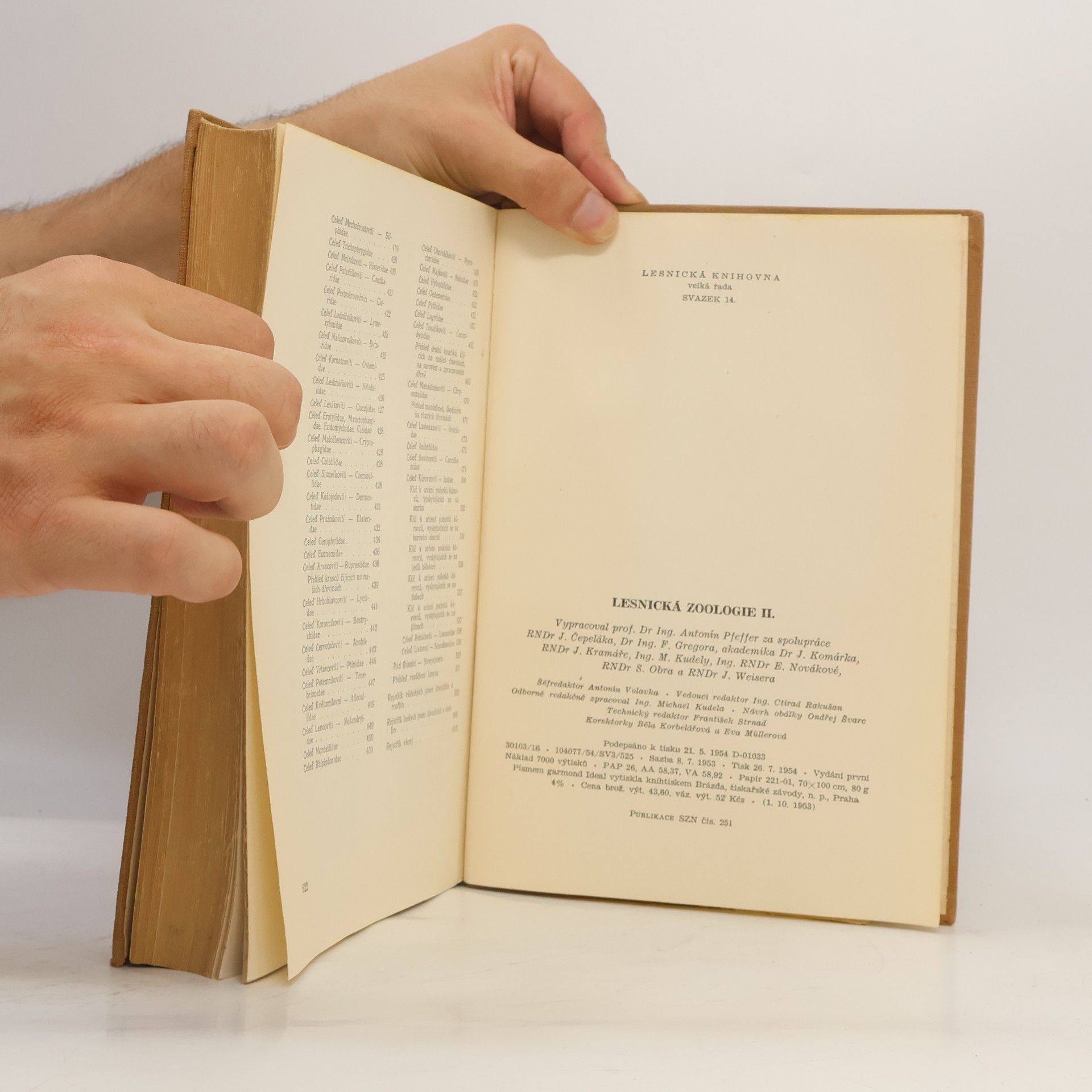 Antonín Pfeffer Lesnická zoologie II.