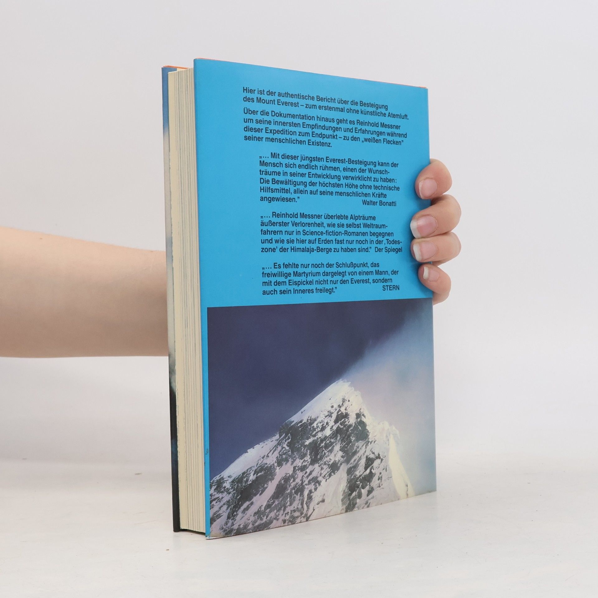 Reinhold Messner Everest