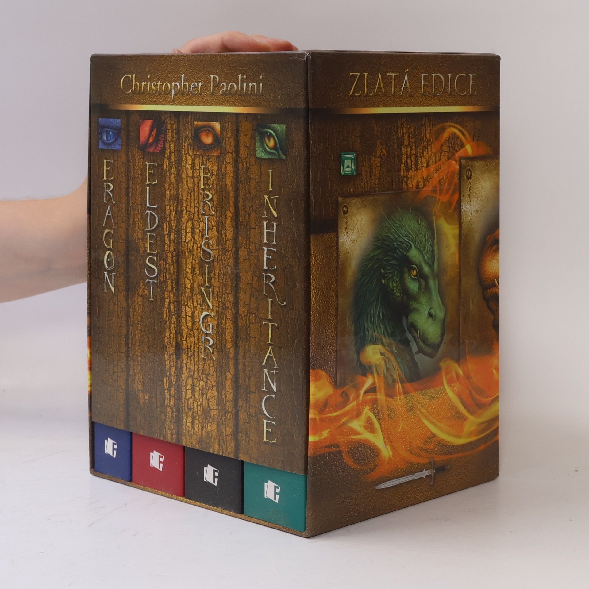 Christopher Paolini Odkaz Dračích jezdců 1-4. Box