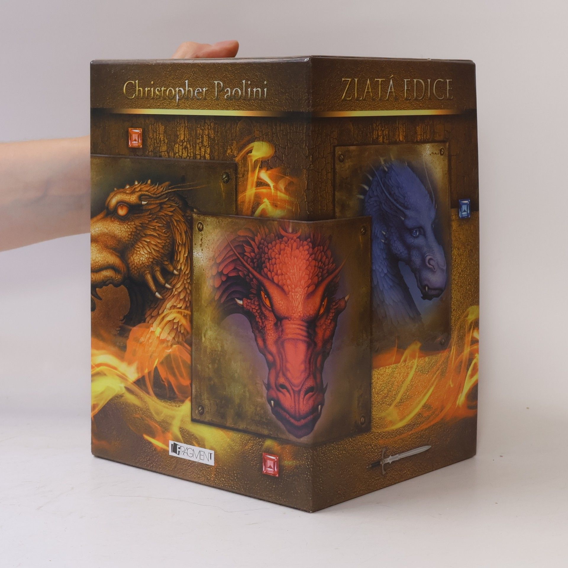 Christopher Paolini Odkaz Dračích jezdců 1-4. Box