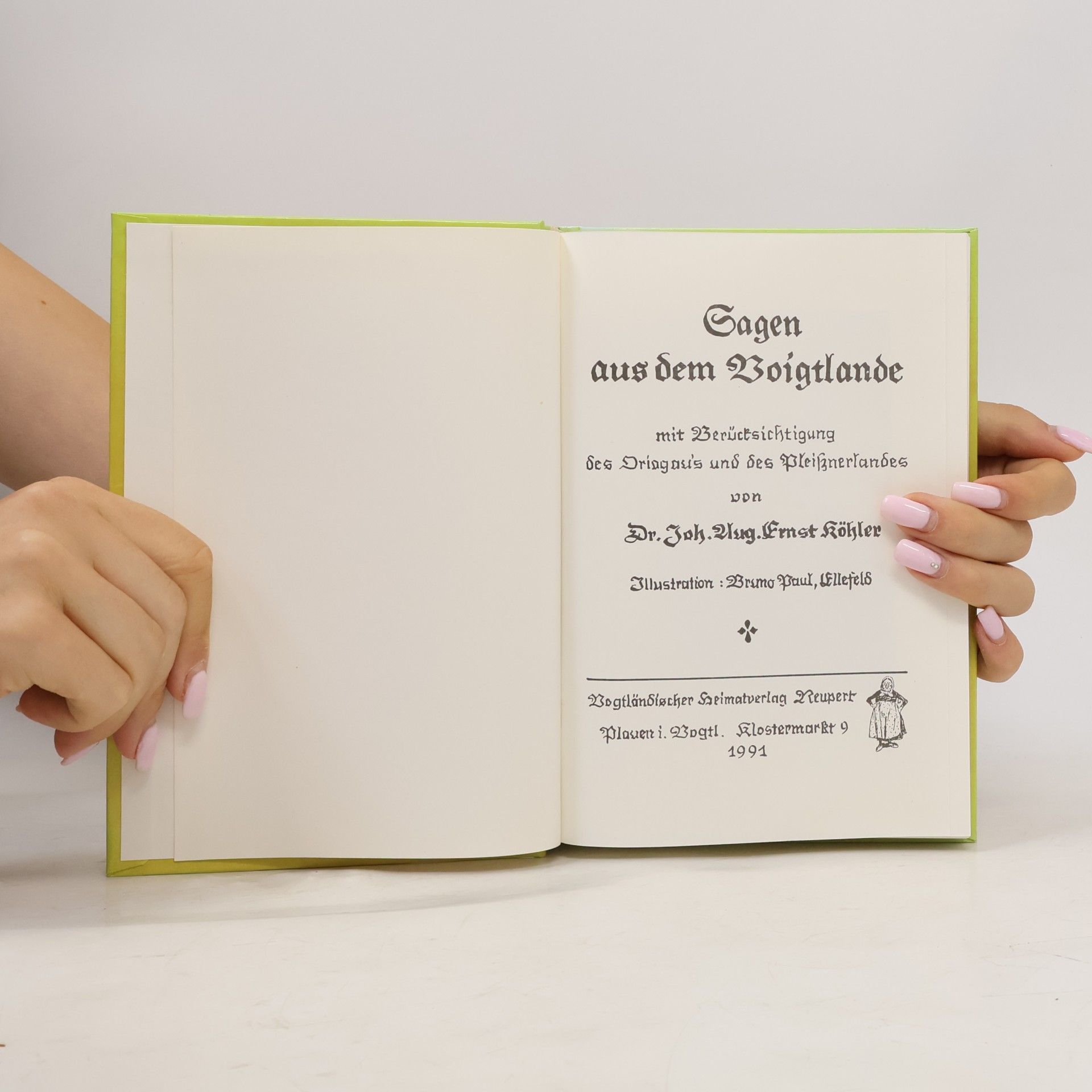 Ernst Köhler Sagen aus dem Voigtlande