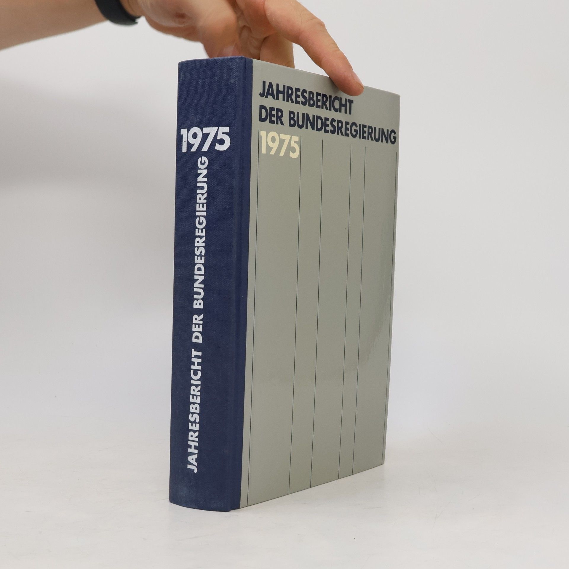 Auteurscollectief Jahresbericht Der Bundesregierung 1975