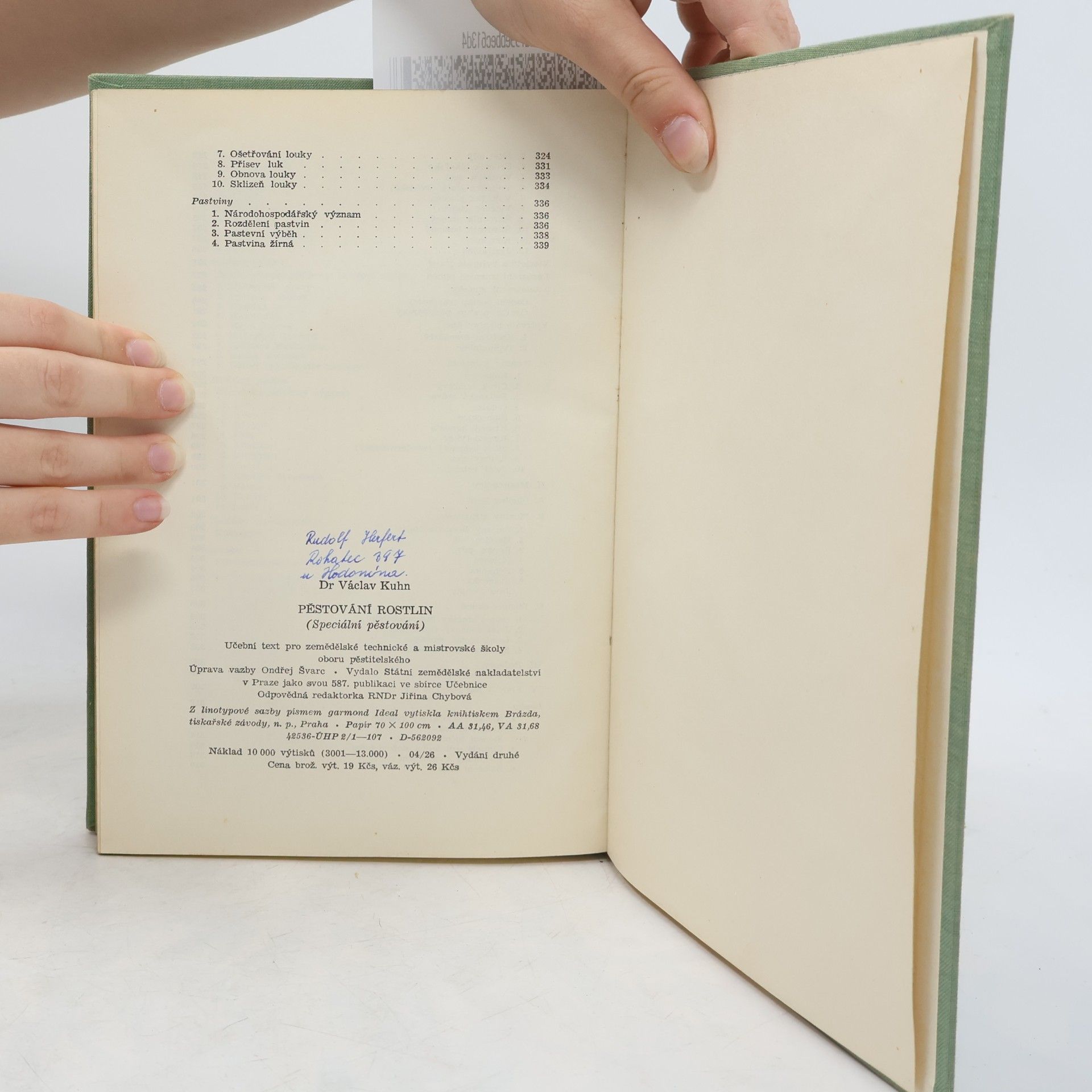 Various authors Speciální pěstování rostlin